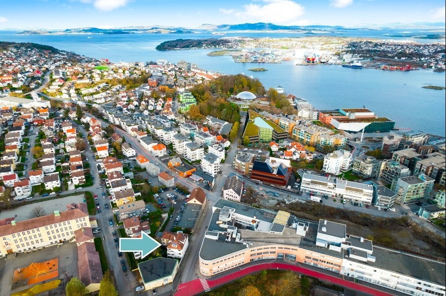 Sentral beliggenhet Galleribilde