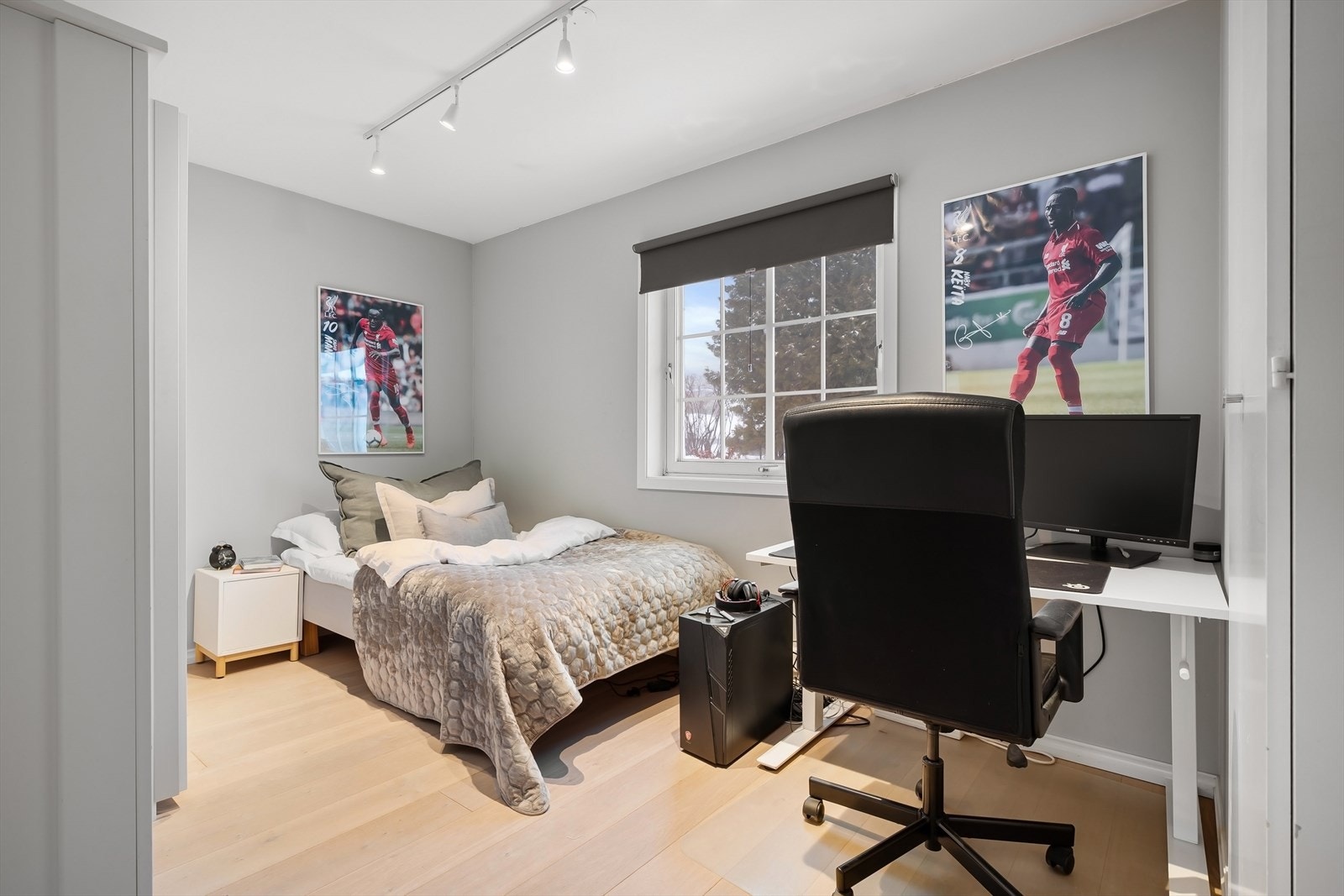 Soverom nr.2, alle soverommene har fin størrelse. Galleribilde