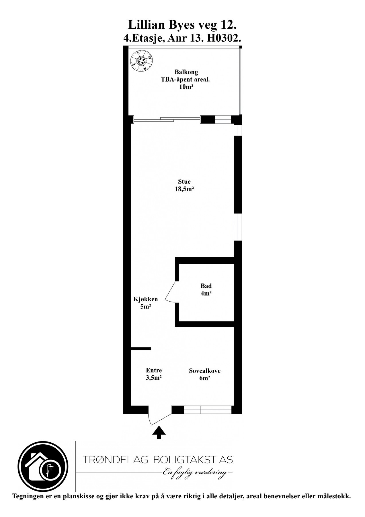 Planskisse. Galleribilde