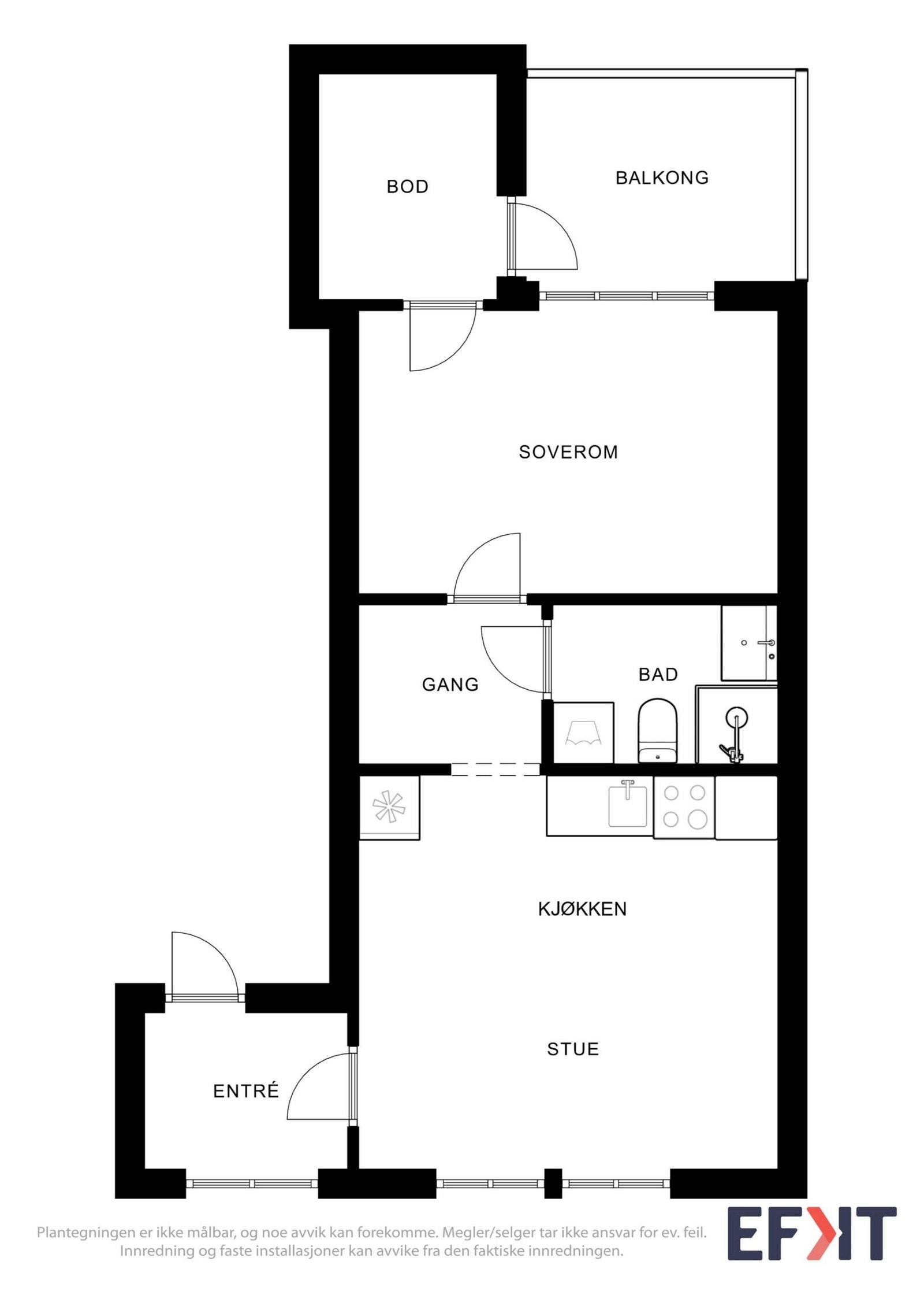 Plantegning. Galleribilde