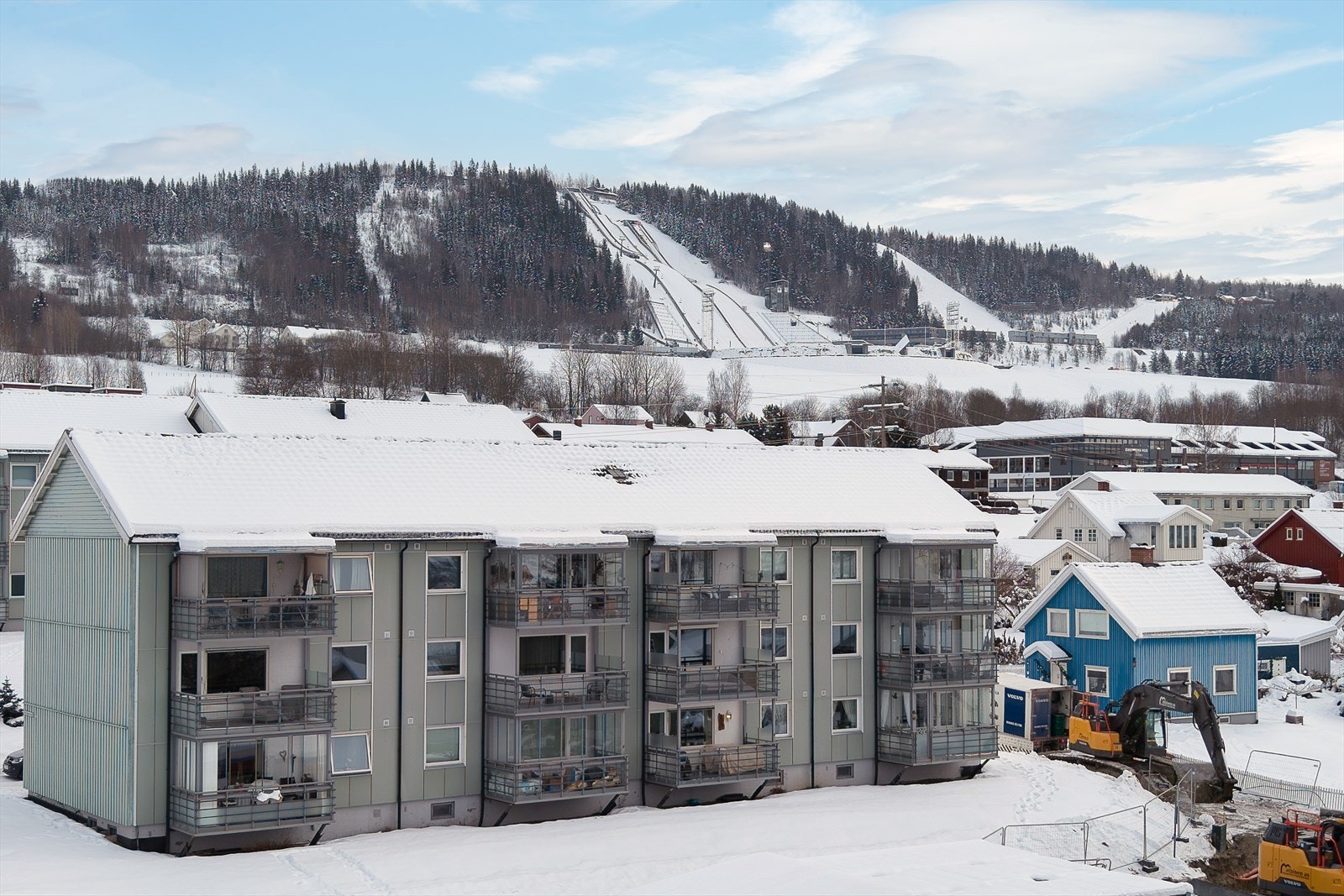 Med Olympiaparken og NTG kun 5 minutters gåavstand unna er det kort vei til idretts- og fritidsaktiviteter. Galleribilde