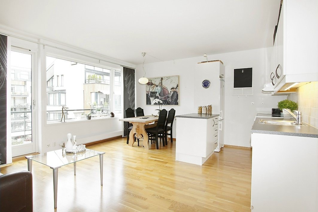 Stue (kjøkkenet på bildet er byttet ut) Galleribilde