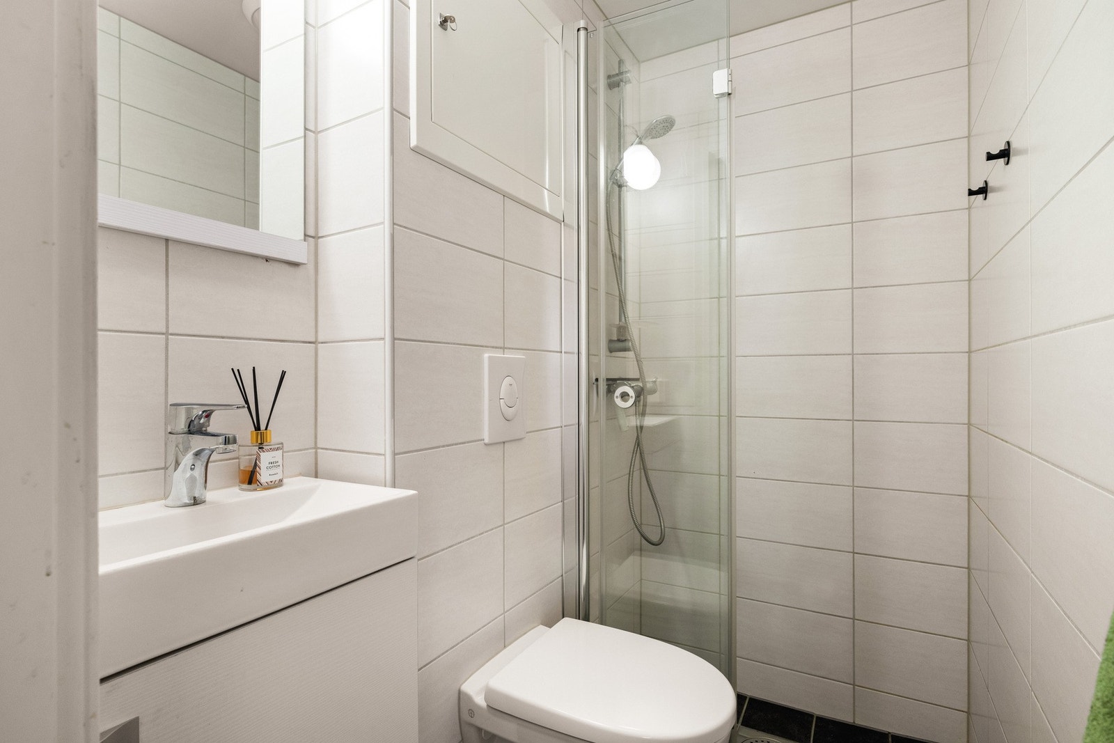 Baderommet ble pusset opp i regi av borettslaget i 2017. Galleribilde