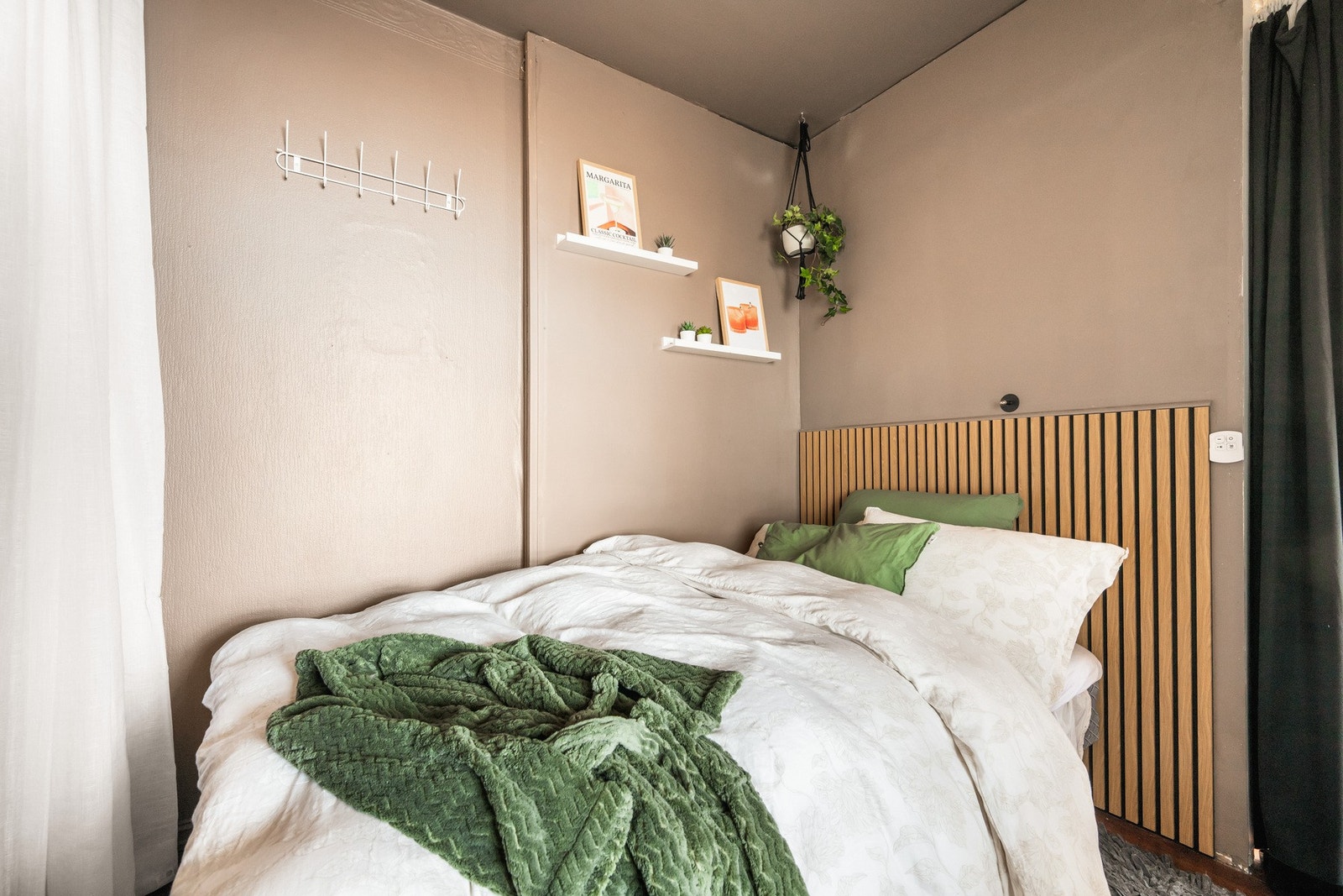 Det er balansert ventilasjon i leiligheten. Galleribilde