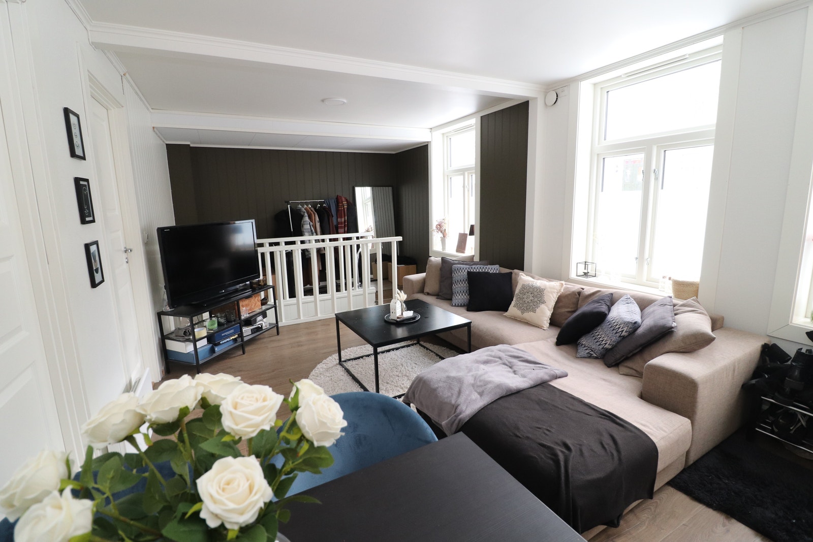 Meget lys stue Galleribilde