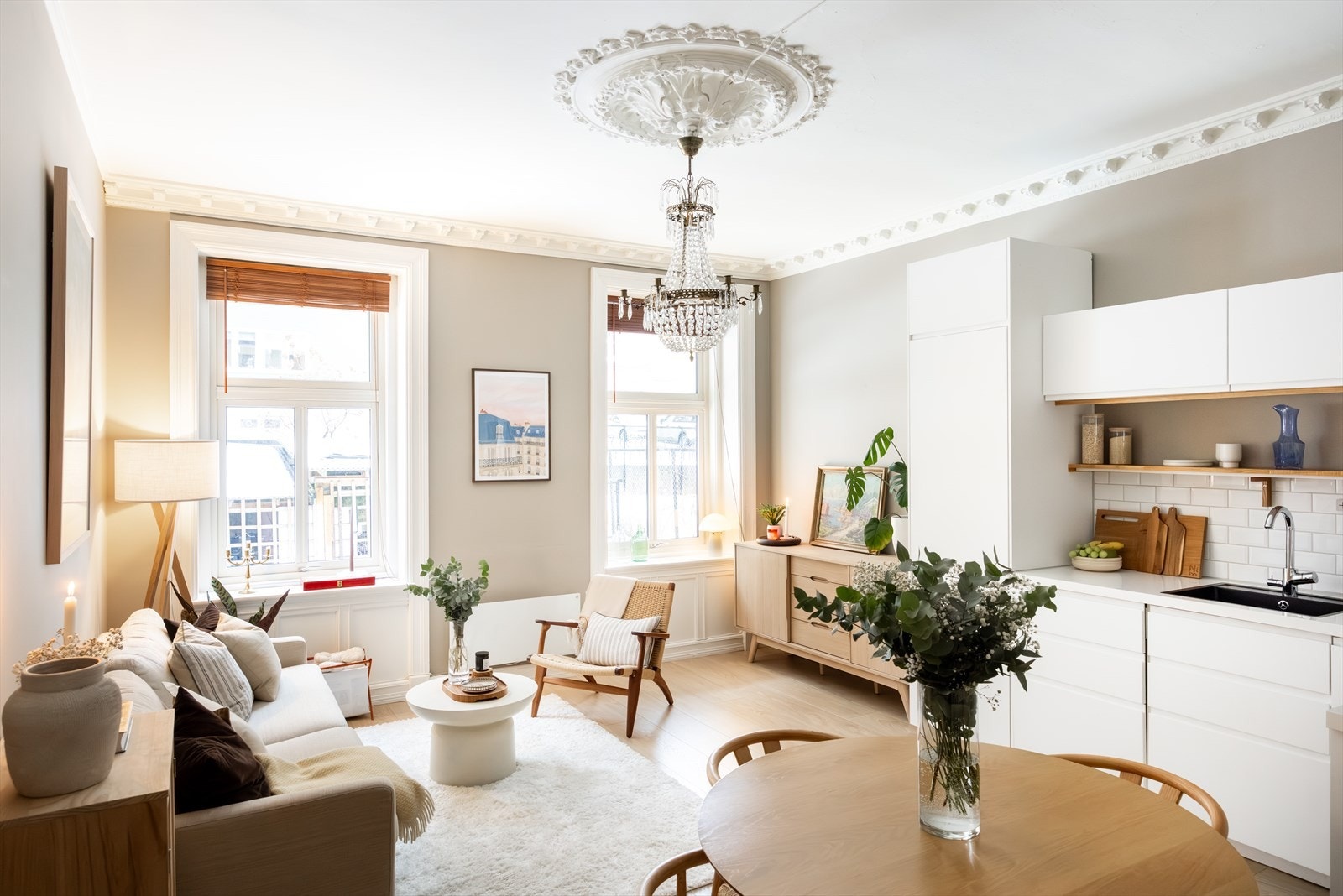 Henrik Carlyle v/Nordvik har gleden av å presentere Thereses gate 26D. Foto: Pontus v/Bygdøy Allé Boligfoto AS Galleribilde