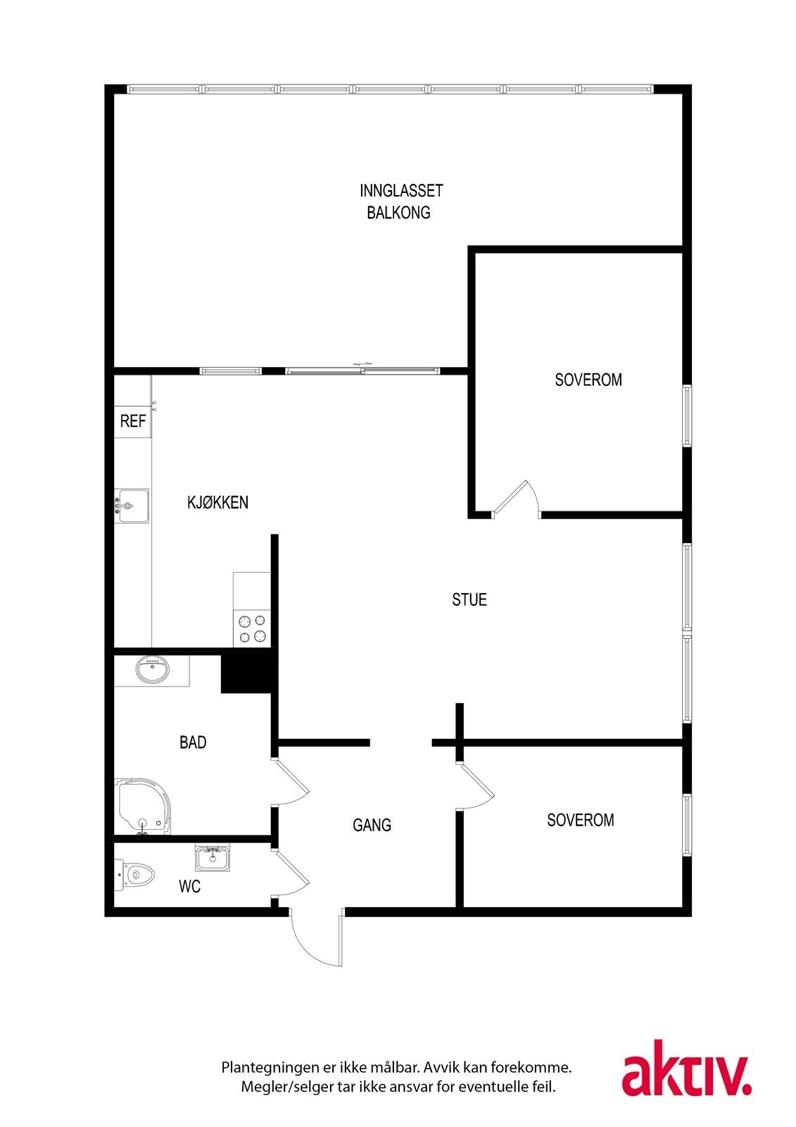 Plantegning Galleribilde