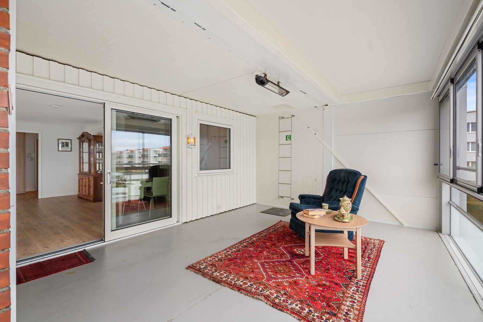 God størrelse med rom for sittegruppe og beplantning. Galleribilde