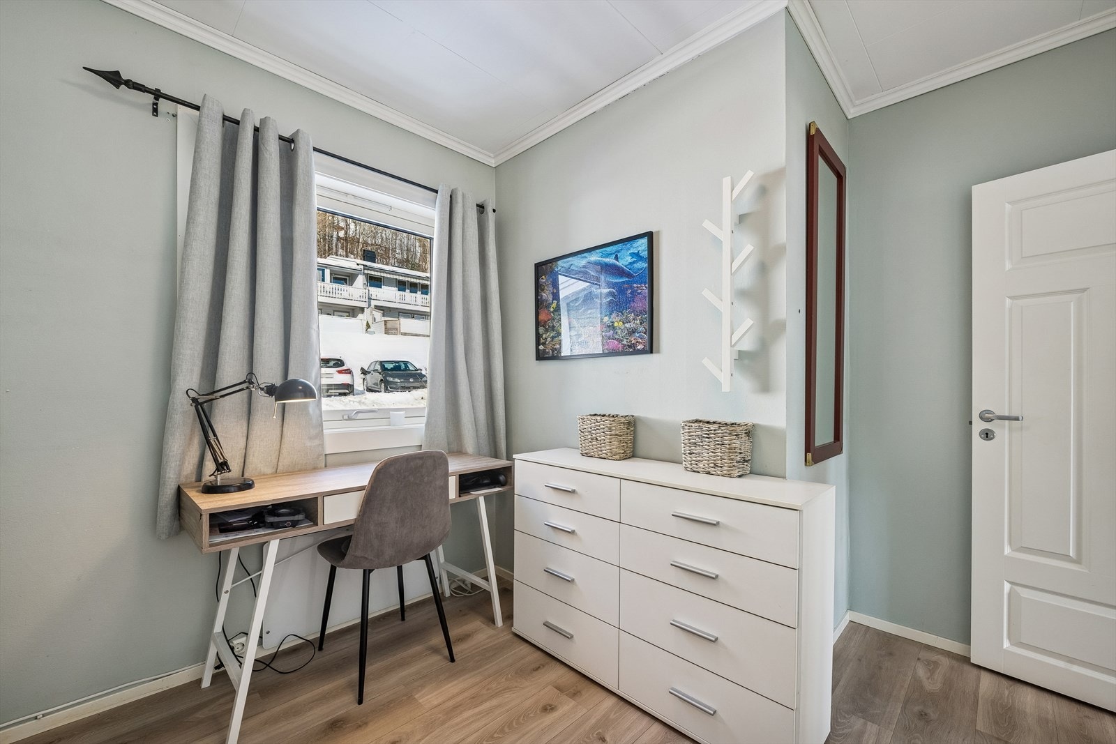 Soverom 3 / Kontor - Et tredje rom fungerer i dag som et praktisk kontor! Galleribilde