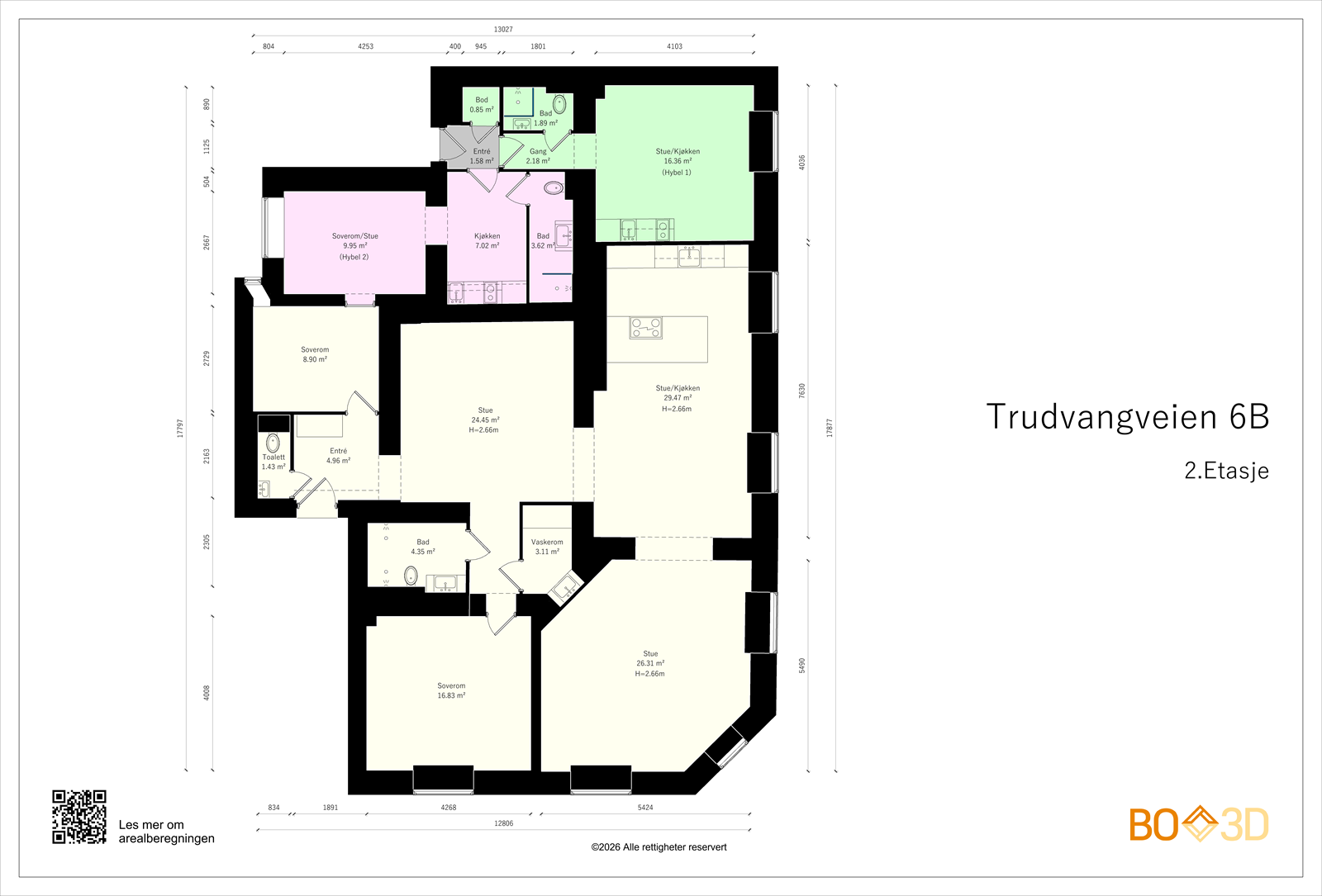 Trudvangveien 6B-2.Etasje Galleribilde