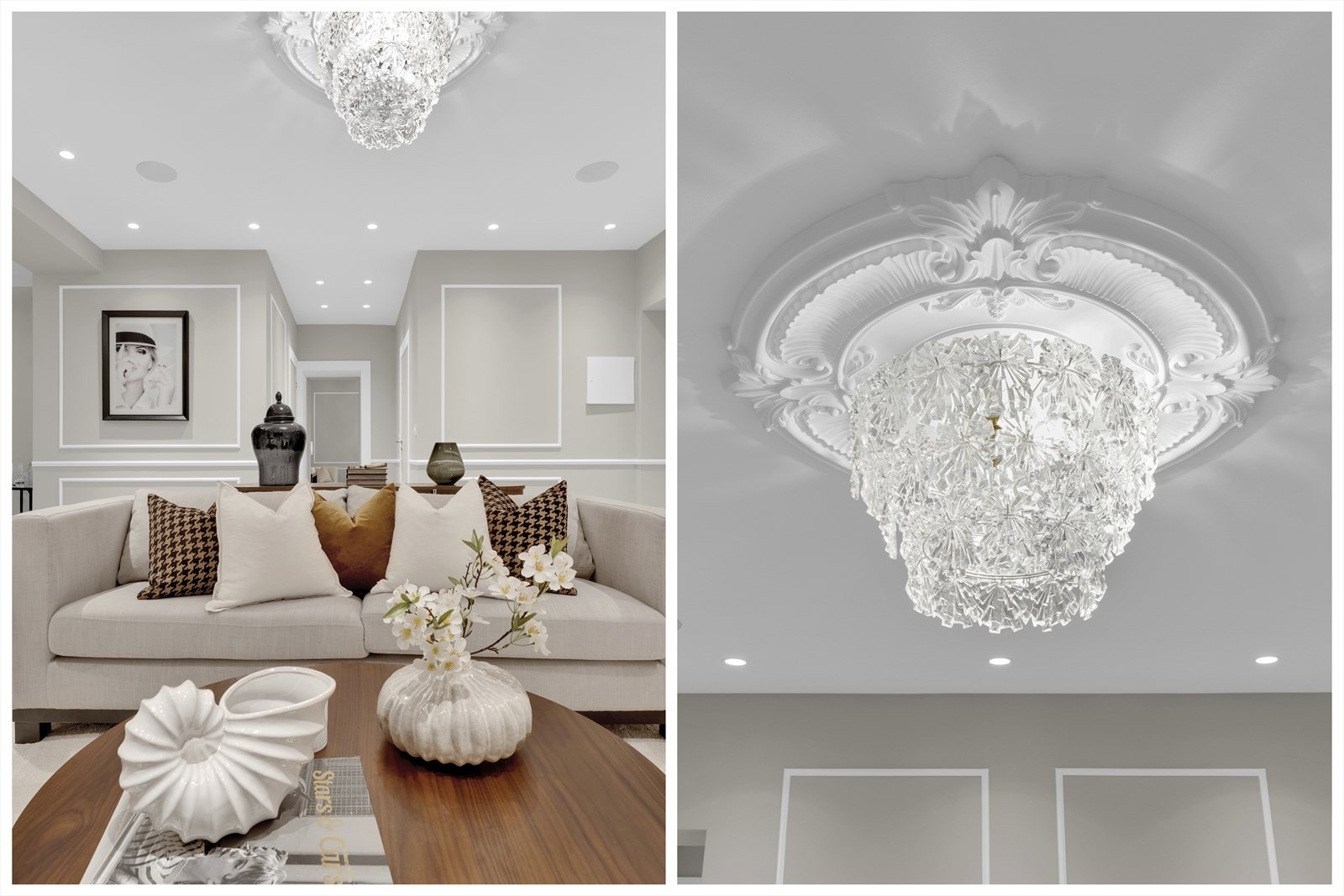 En meget flott stue Galleribilde