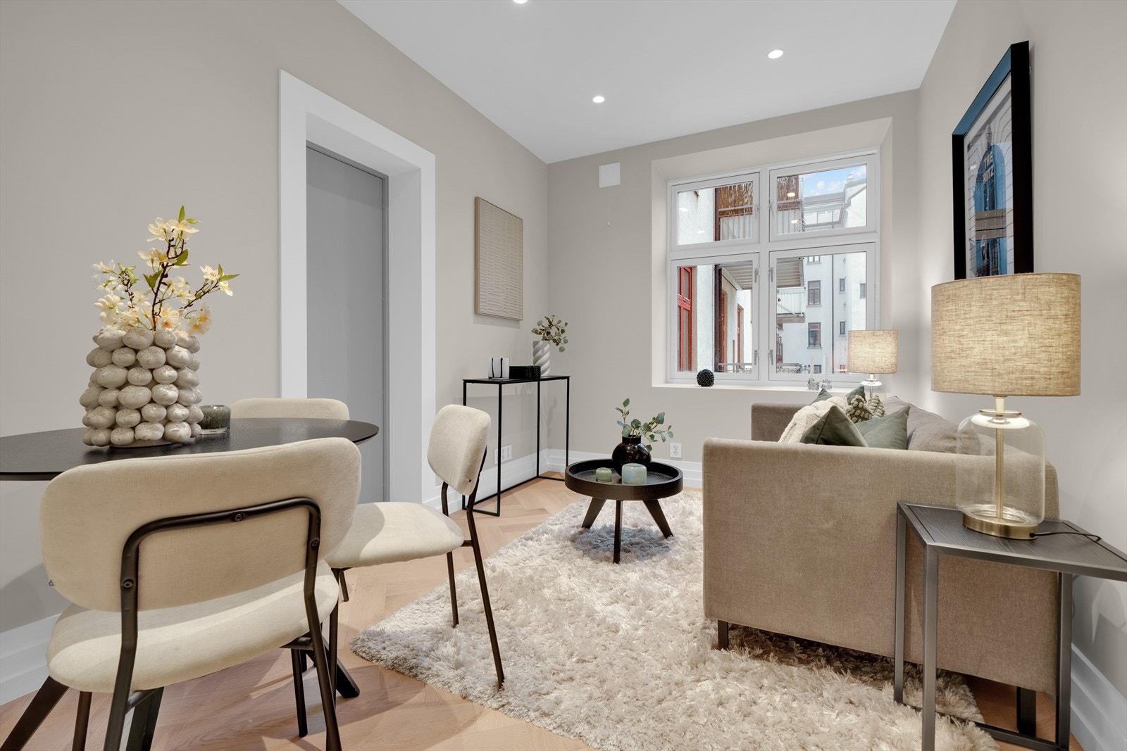 Hybel 1 stue Galleribilde