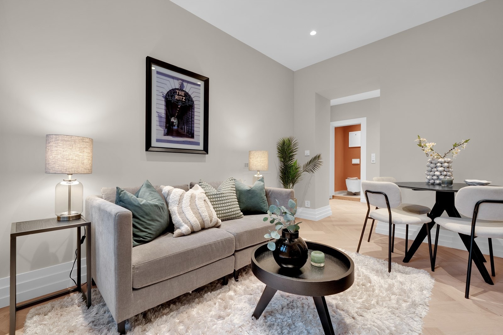 Hybel 1 stue Galleribilde