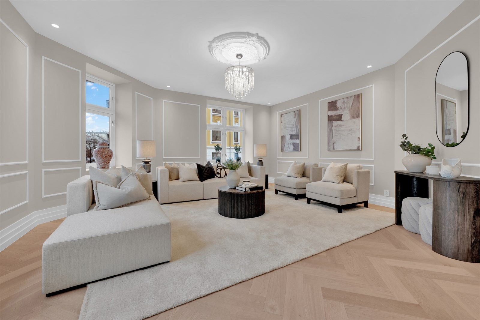 Meget tiltalende stue Galleribilde