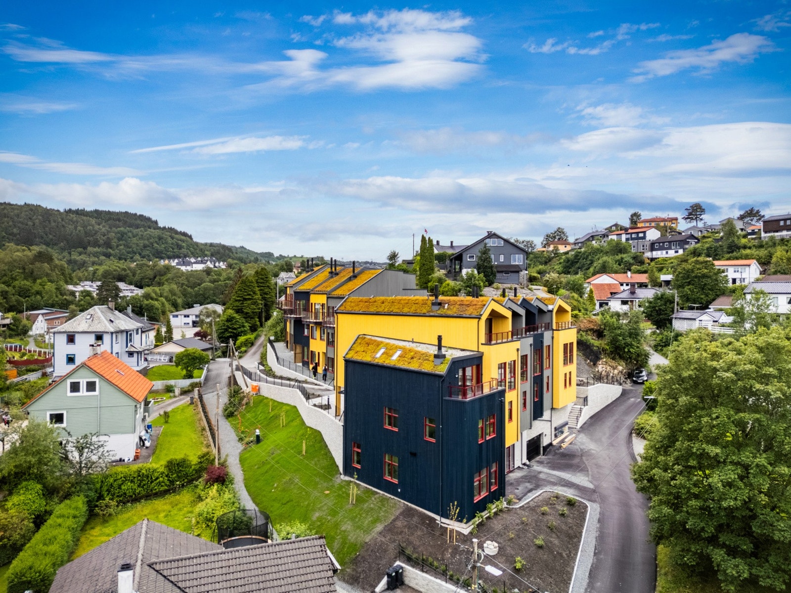 Her bor man sentralt og barnevennlig til på Nesttun. Galleribilde