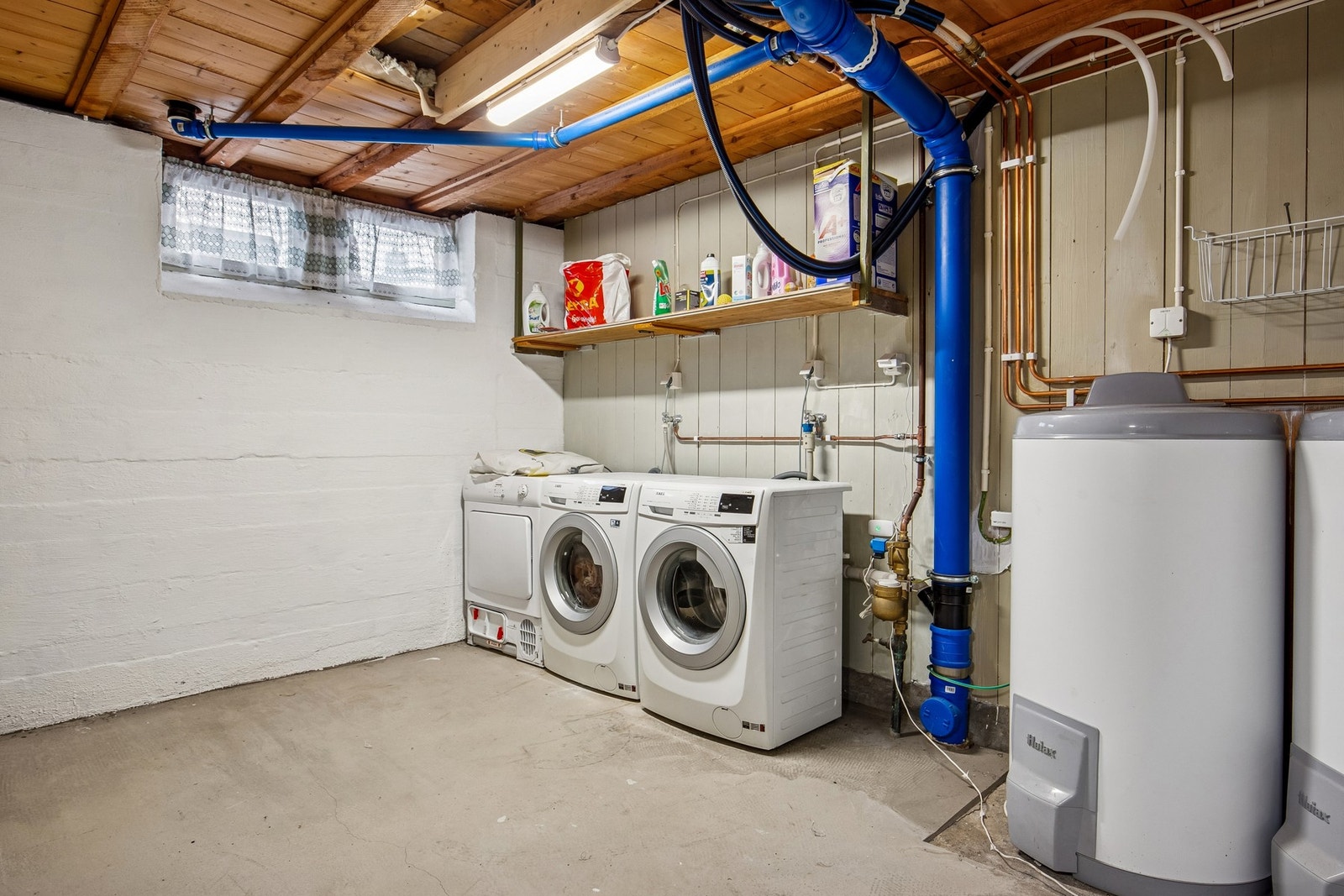 Vaskerom i kjeller Galleribilde