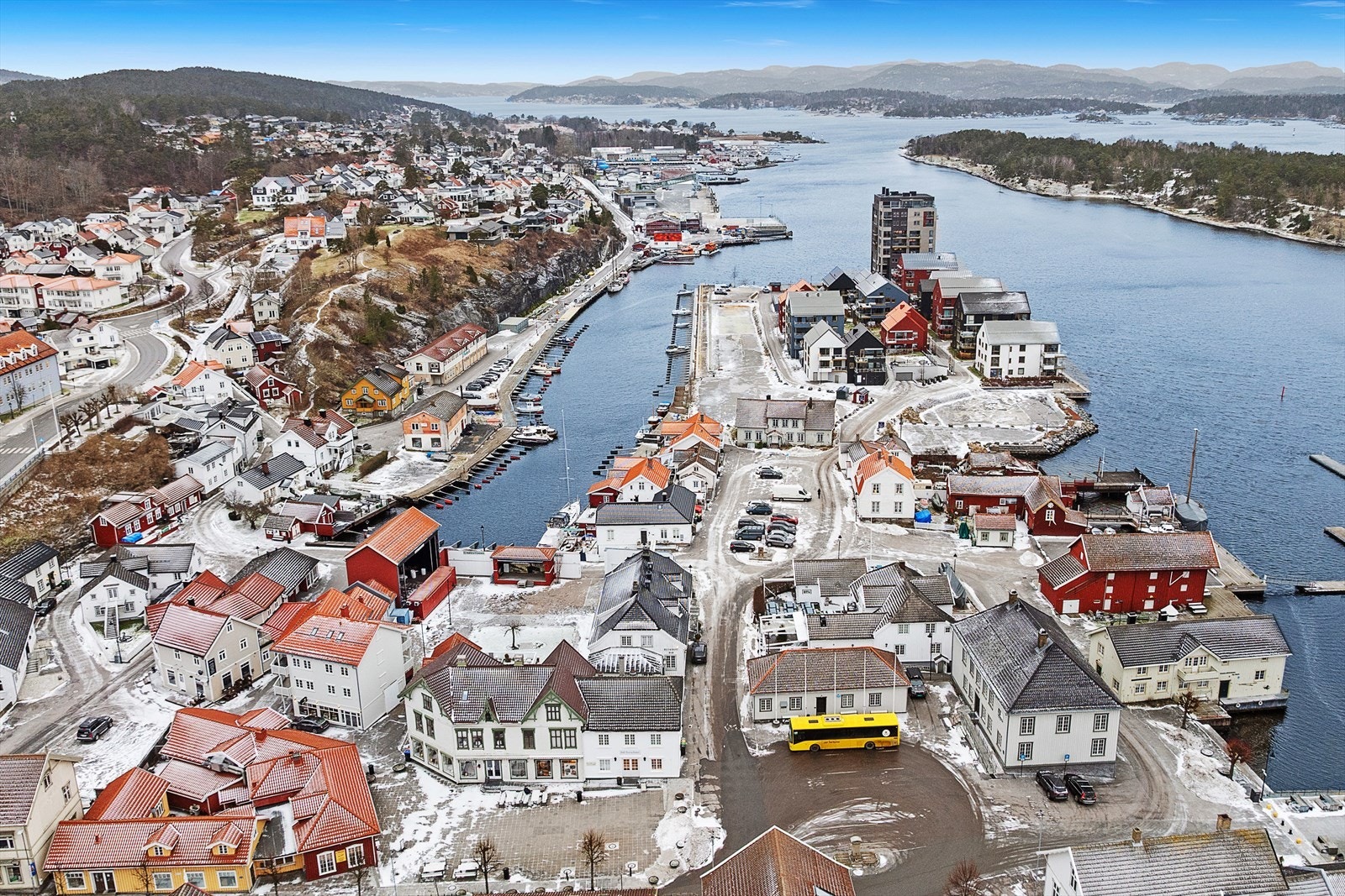 Dronefoto Galleribilde