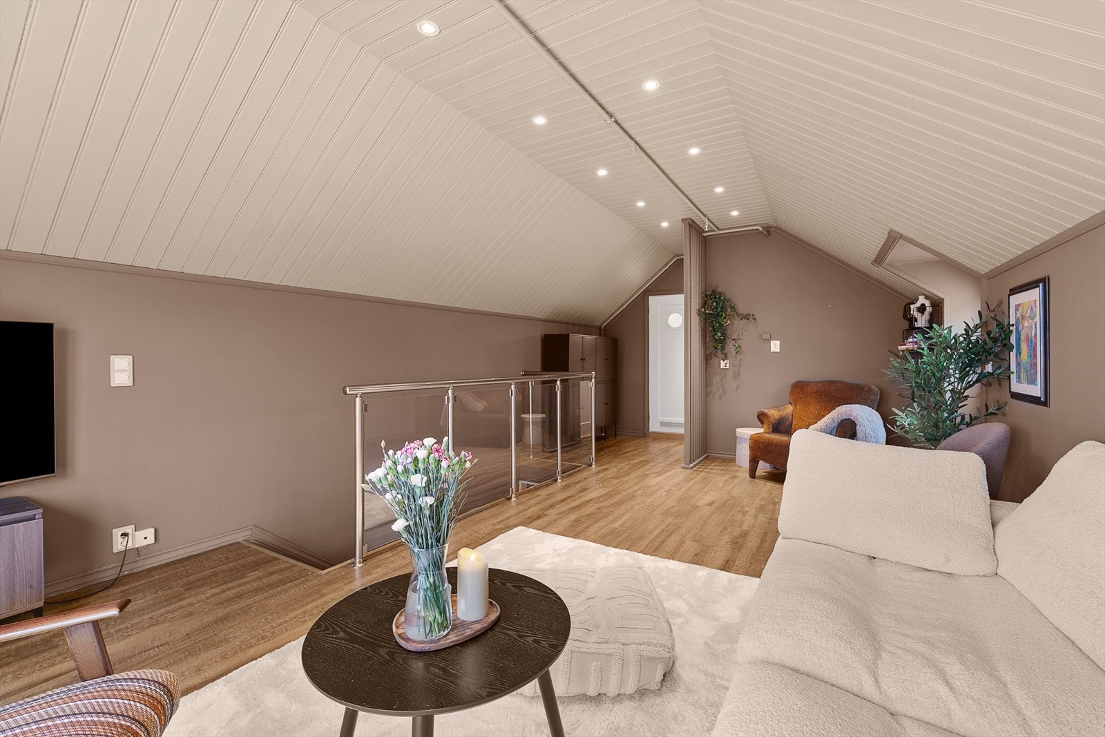 Loftstue/soverom Galleribilde