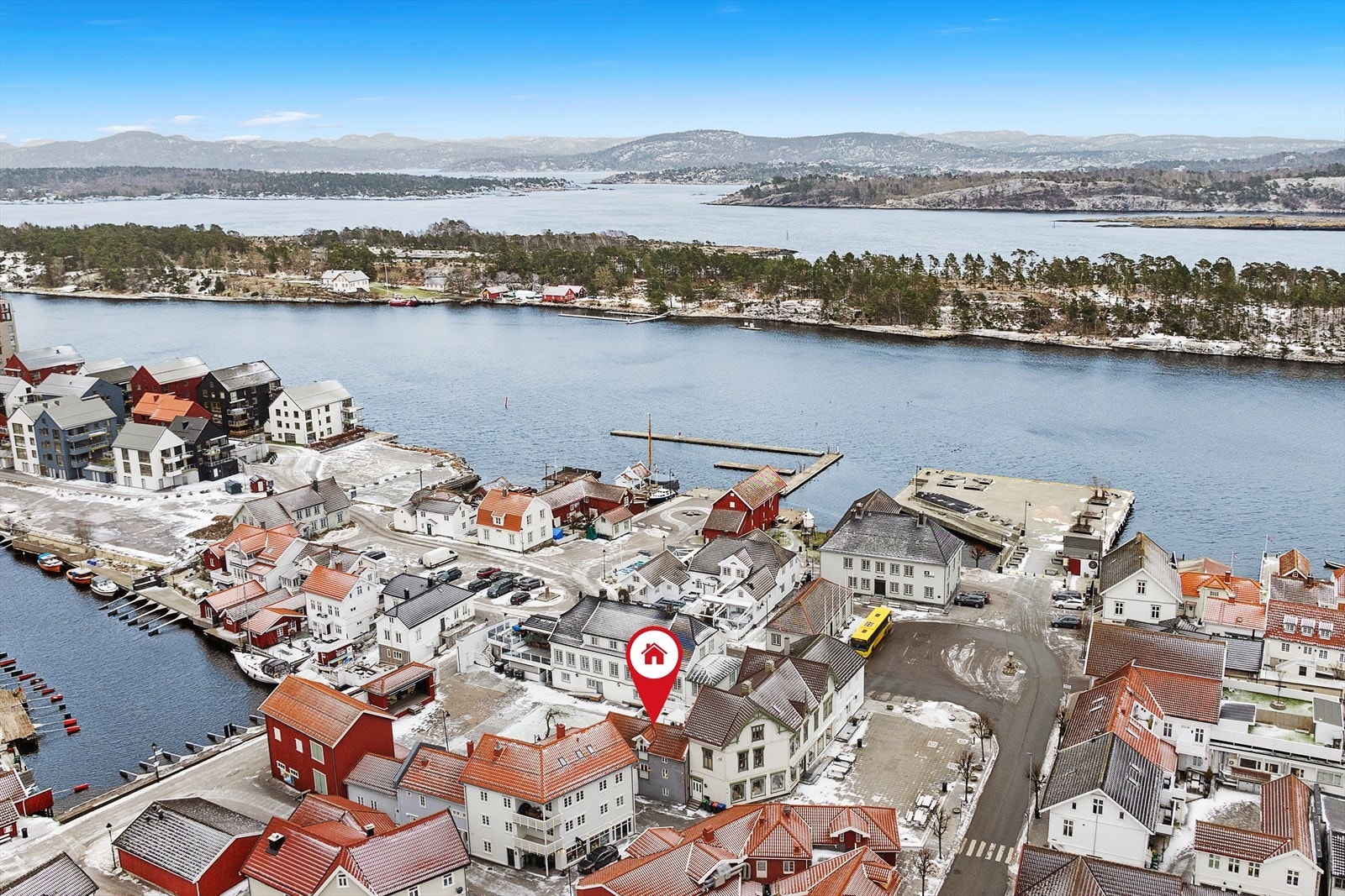 Dronefoto Galleribilde