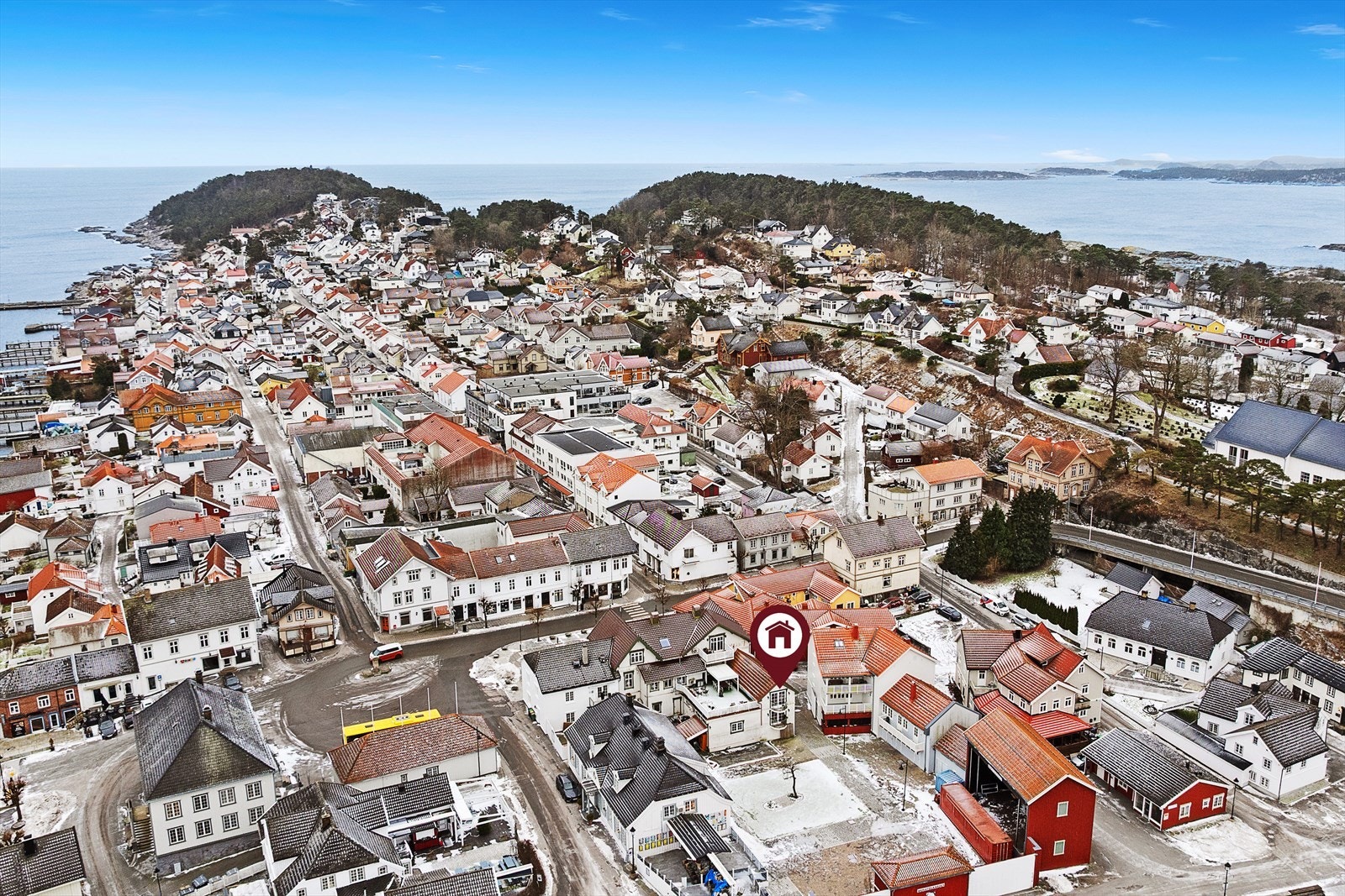 Dronefoto Galleribilde