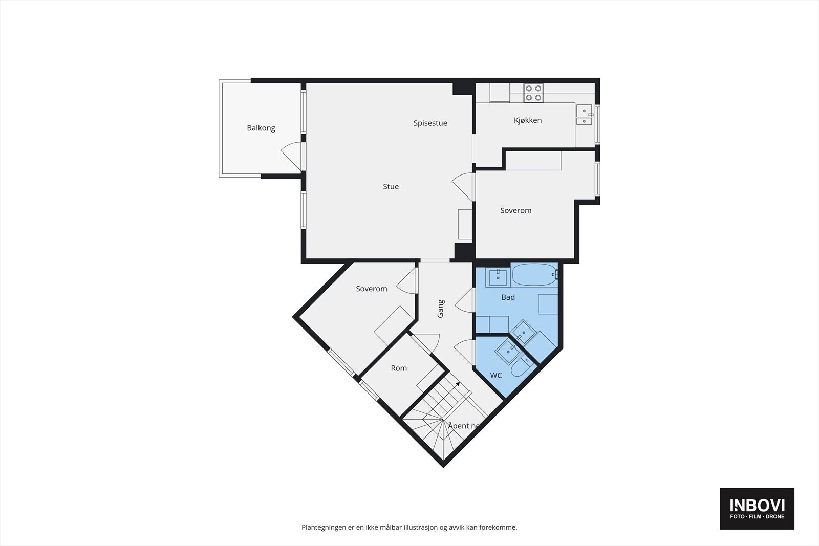 Plantegning Galleribilde