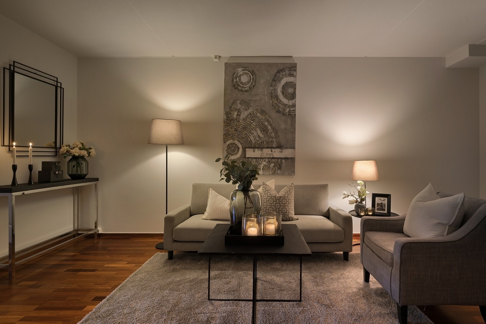 Tilbaketrukket fra resten av boligen. Galleribilde