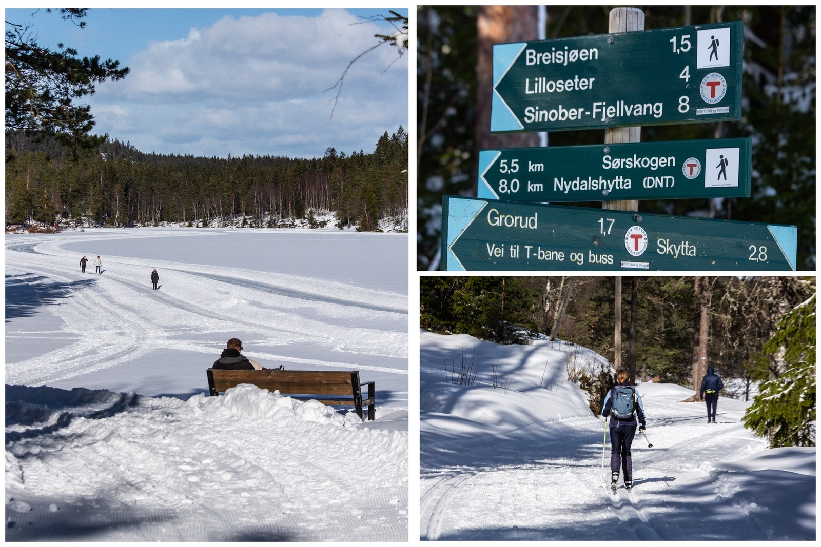 Kalbakken ligger like nedenfor Lillomarka - et paradis for alle som elsker tur- og friluftsliv, hele året. Om vinteren venter milevis med skiløyper og koselige sportsstuer med servering. Galleribilde