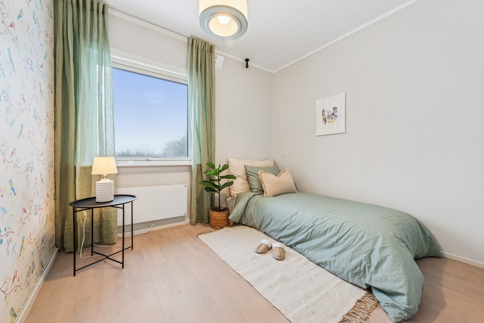 soverom 3 er et fleksibelt rom som kan benyttes som barnerom, gjesterom eller hjemmekontor. Galleribilde