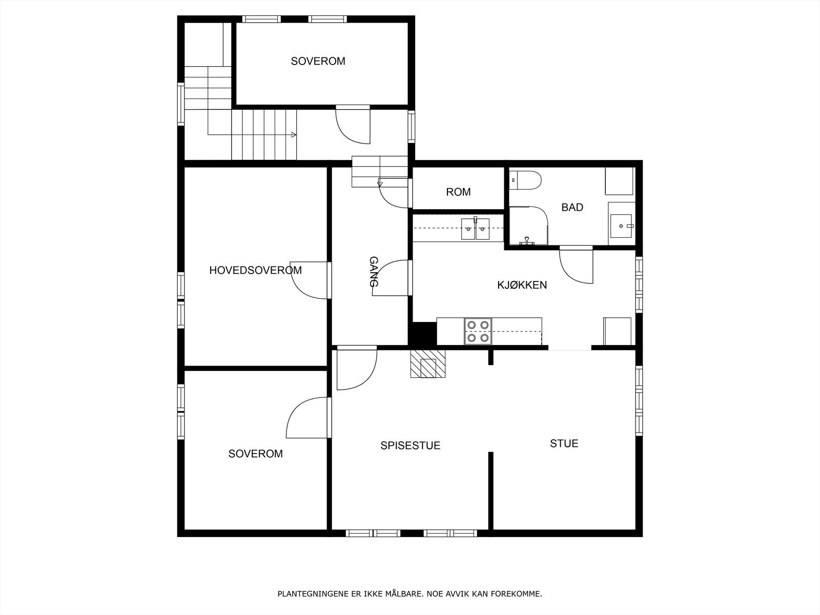 Plantegning 2.etasje. Galleribilde