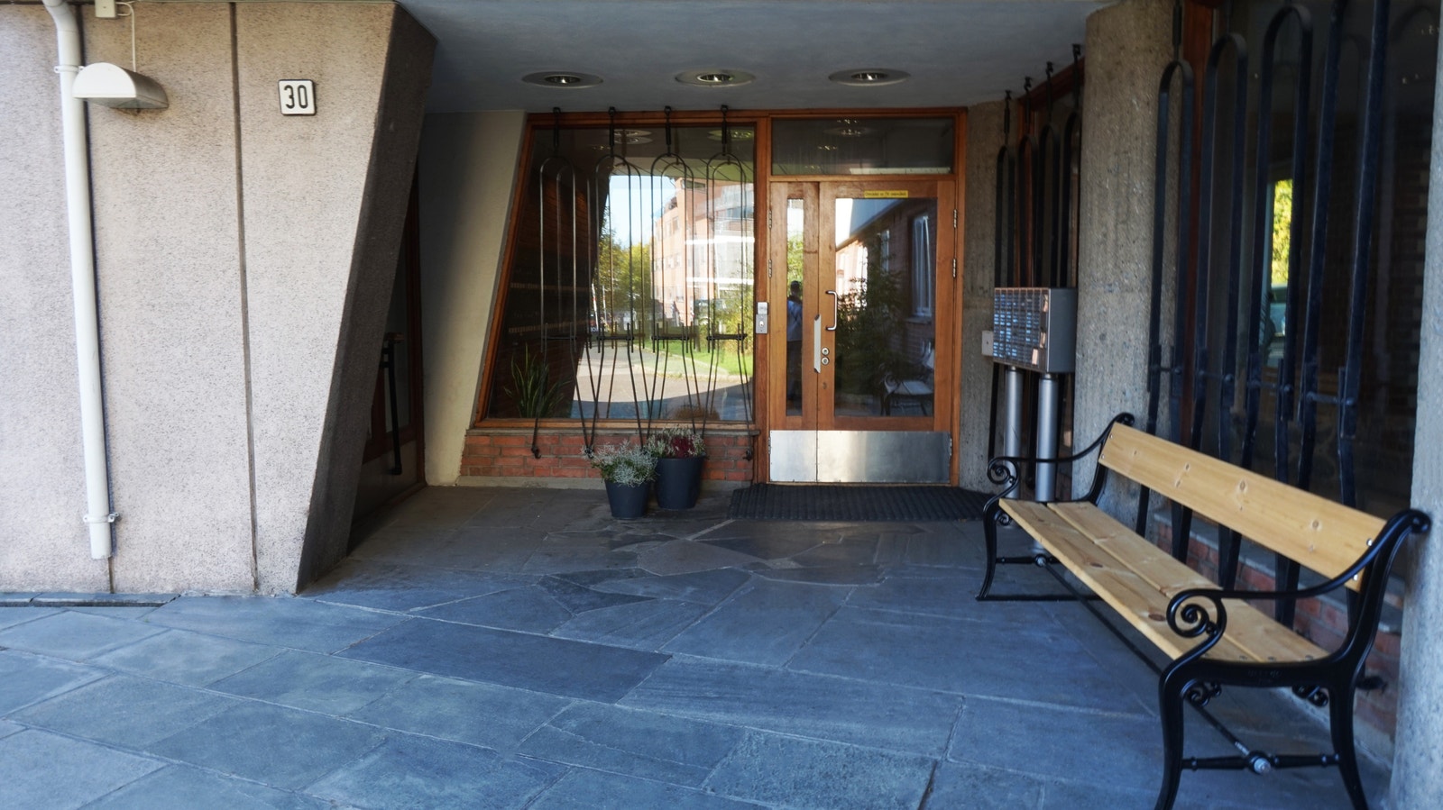 Inngangsparti Hoffsveien 30 Galleribilde