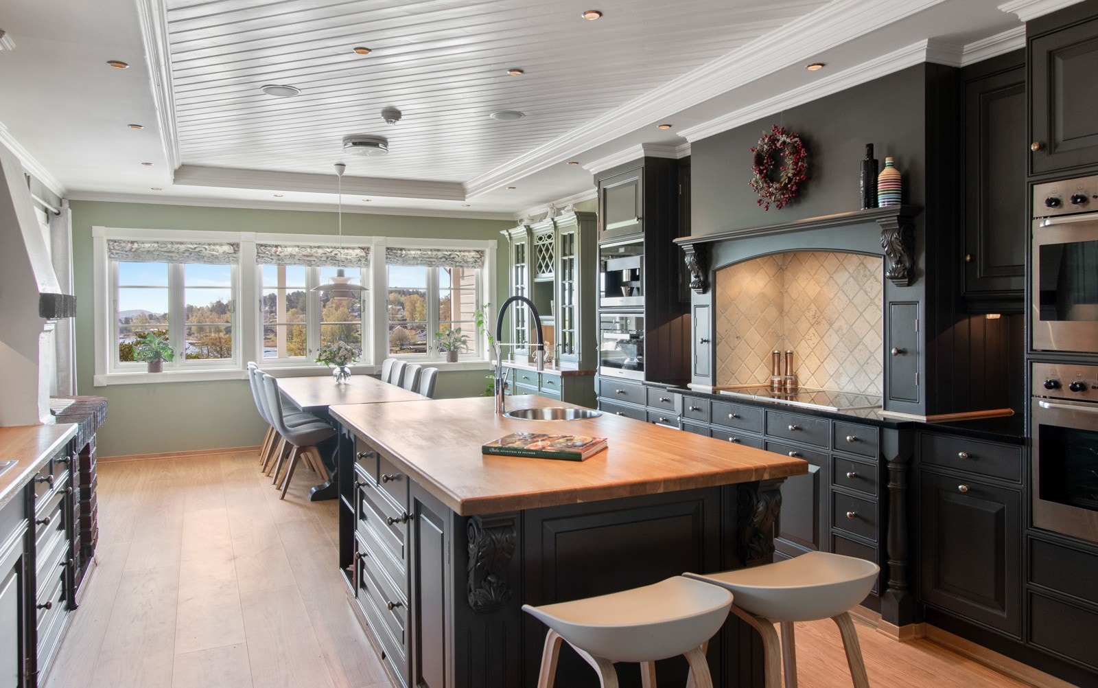 Her får man en delikat miks av klassisk og moderne. Galleribilde