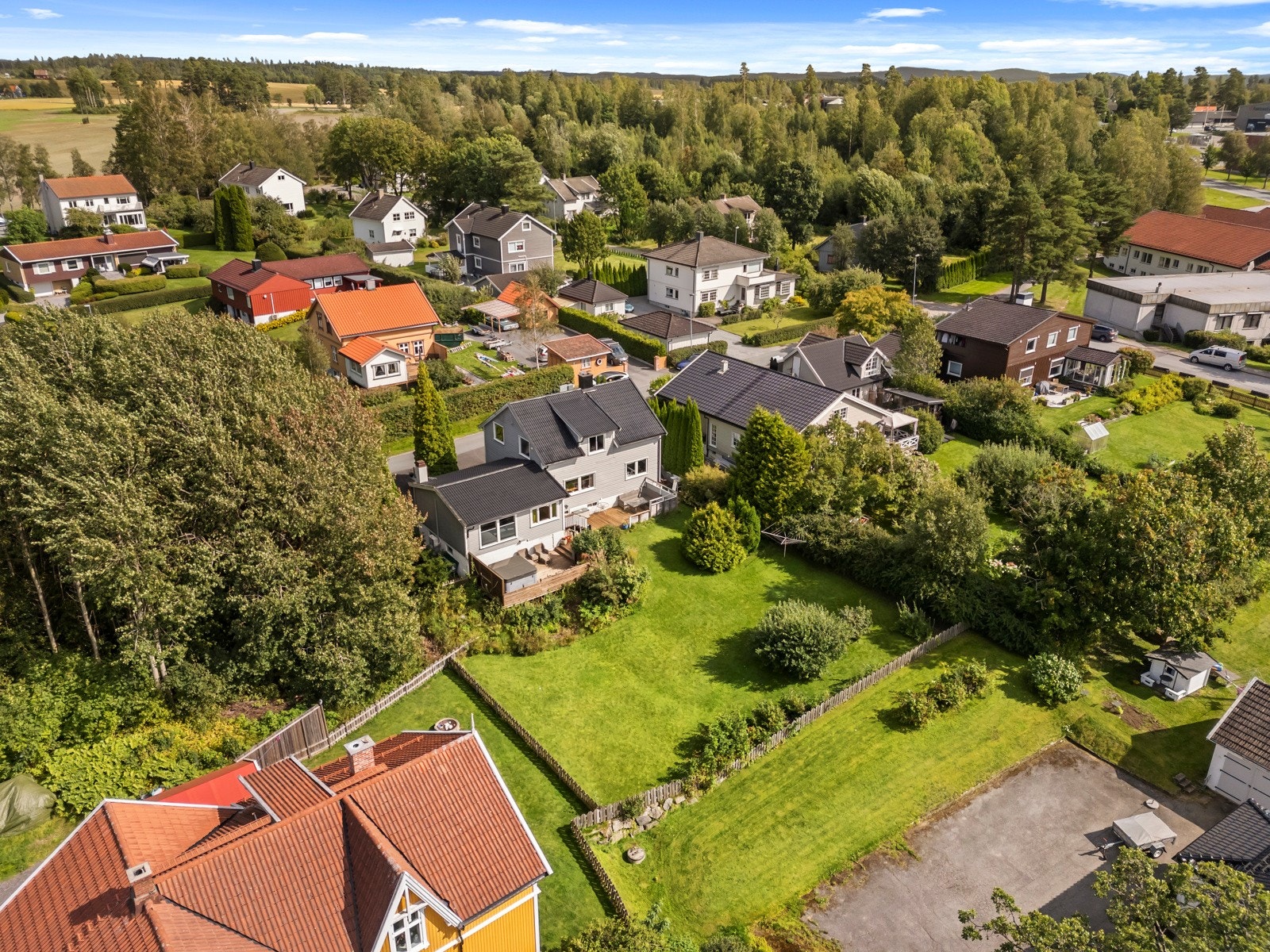 Dronefoto Galleribilde