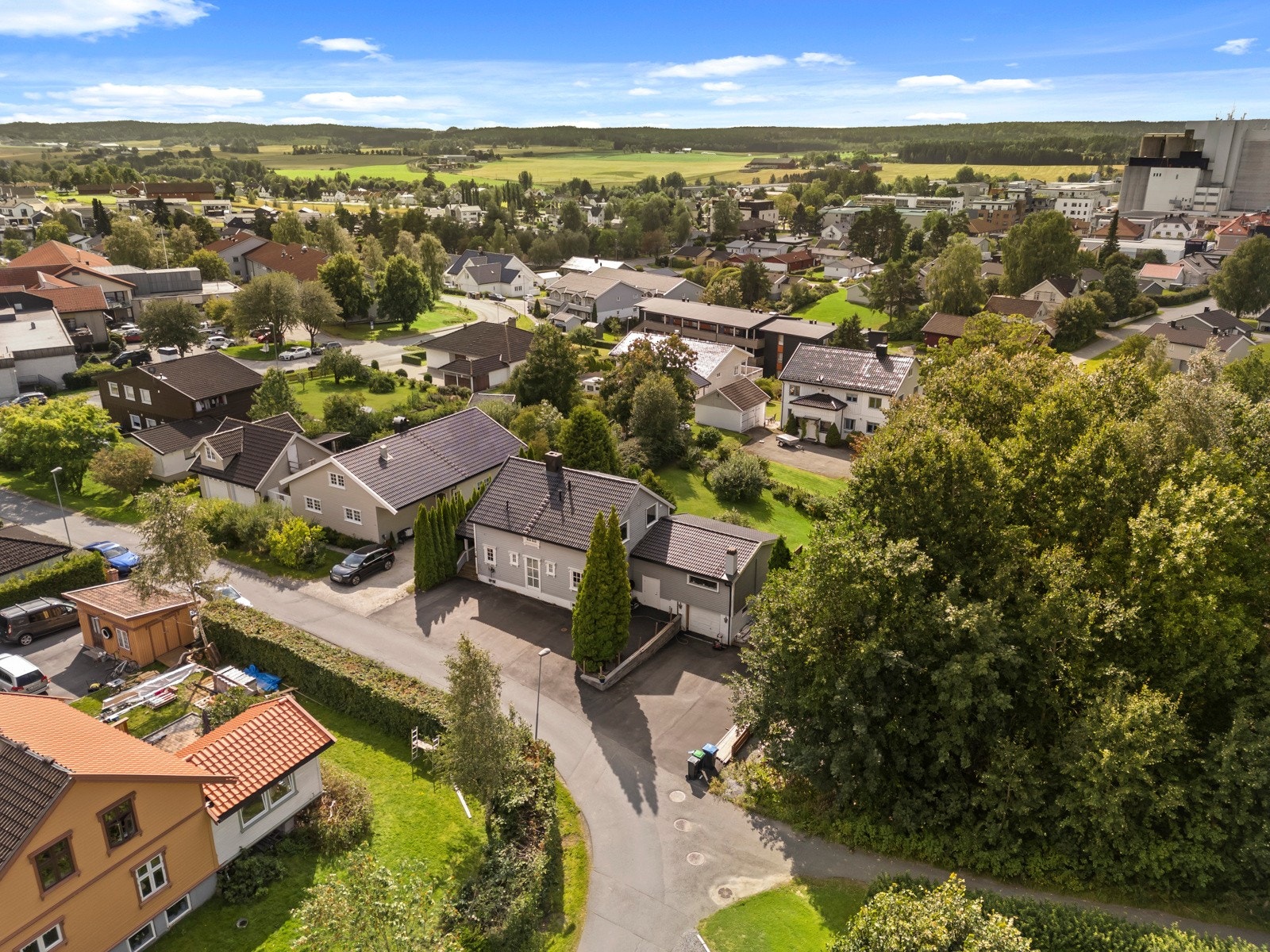 Dronefoto Galleribilde