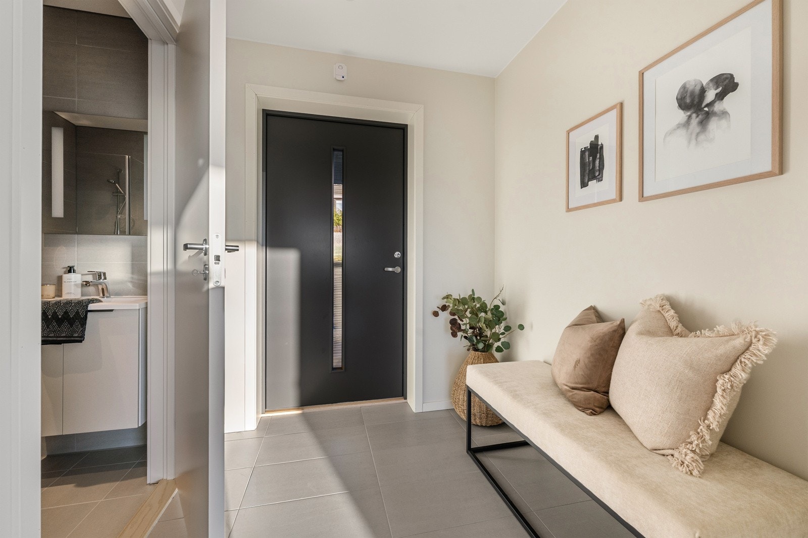 Velkommen hjem. Galleribilde