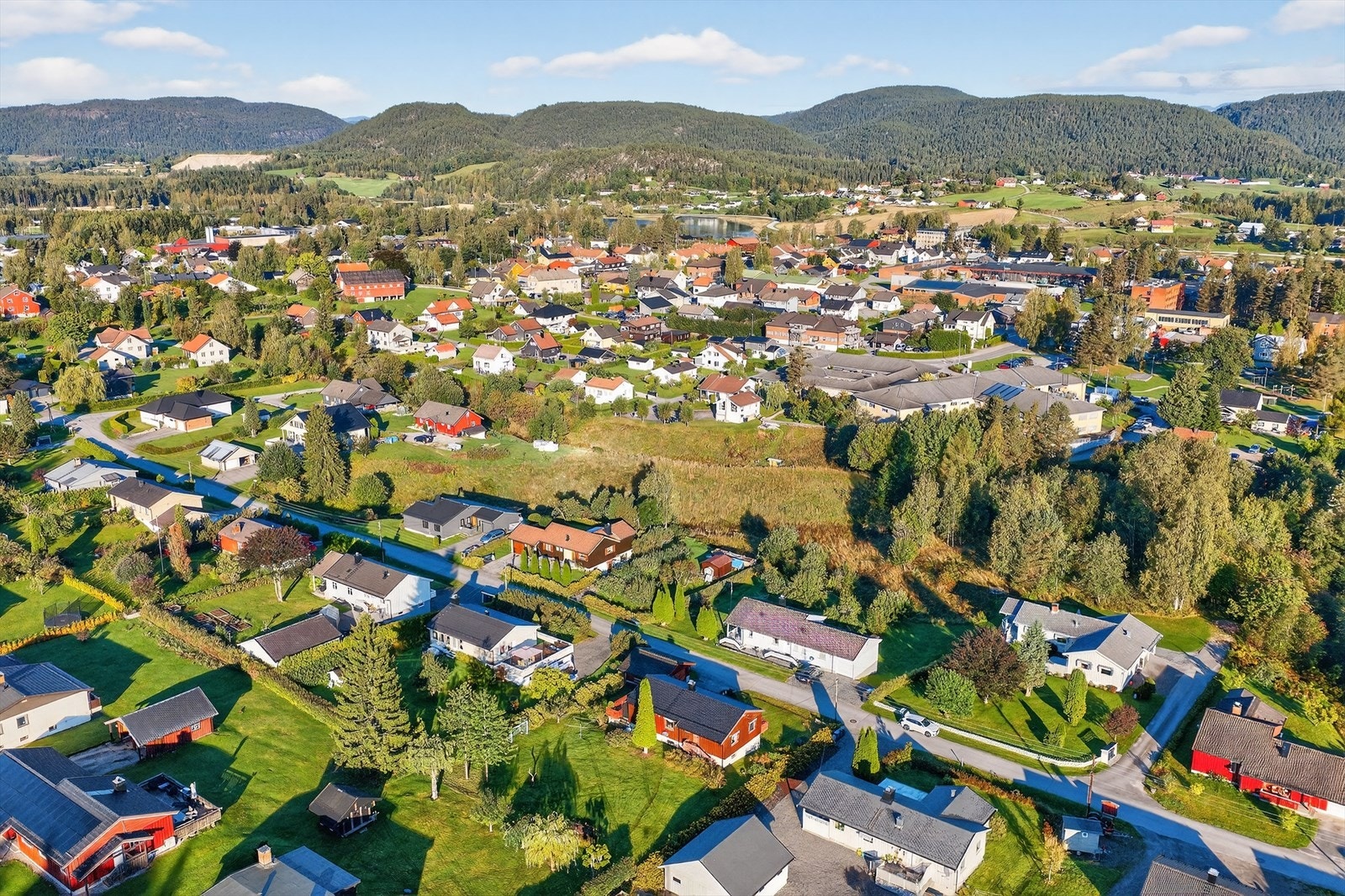 Dronefoto Galleribilde