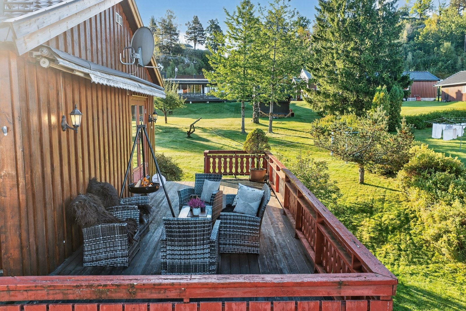 Her han man nyte solrike sommerdager. Galleribilde