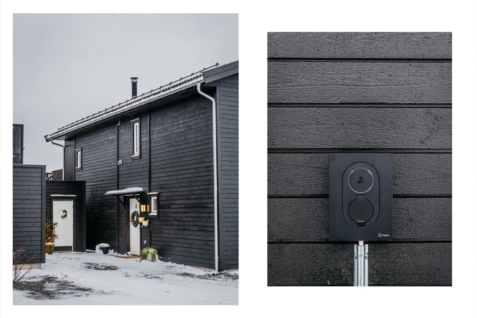 Elbillader er allerede installert Galleribilde