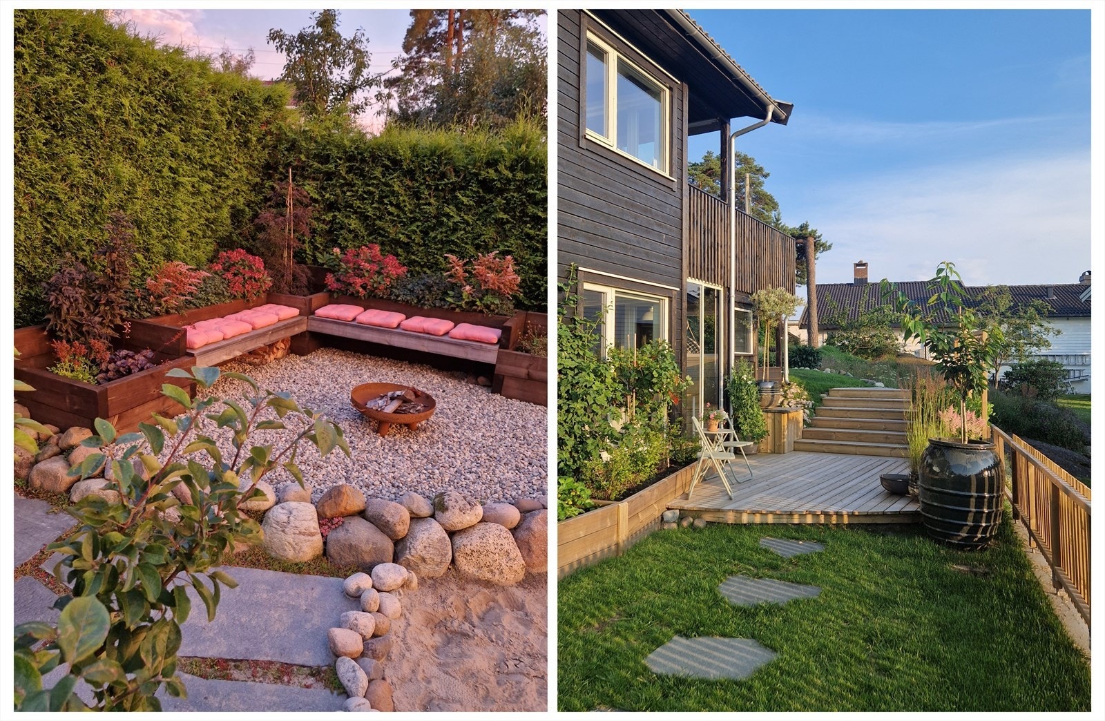 Utrolig fine utearealer Galleribilde