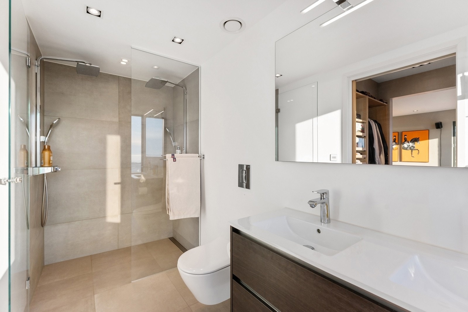 Boligen har balansert ventilasjon med varmegjenvinning. Galleribilde