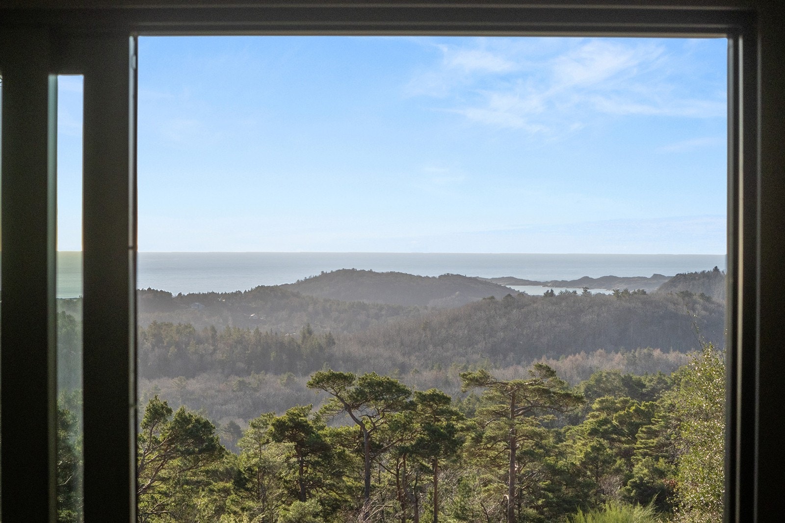 Panoramautsikt over havet Galleribilde