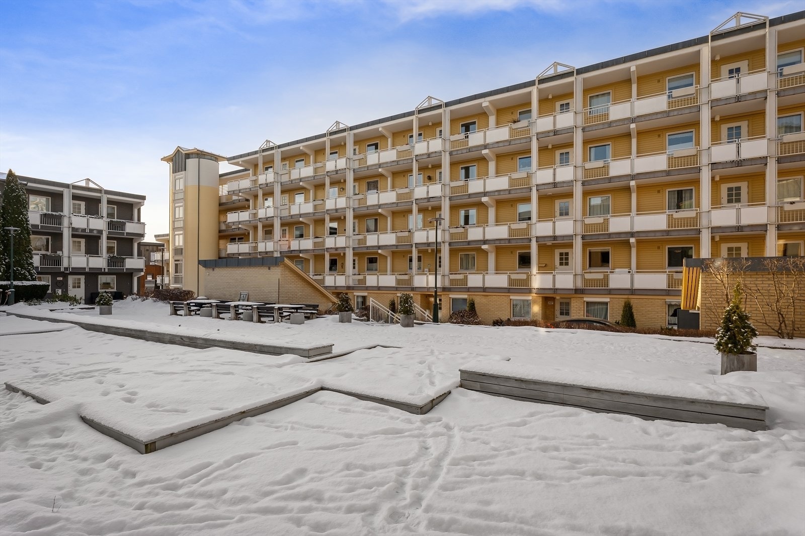 Fellesområdene er pent opparbeidet. Galleribilde