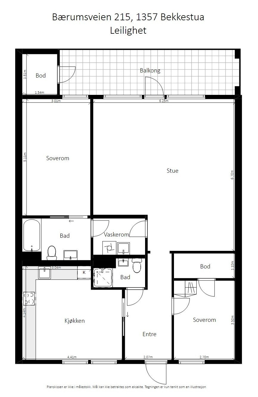 Plantegning. Galleribilde