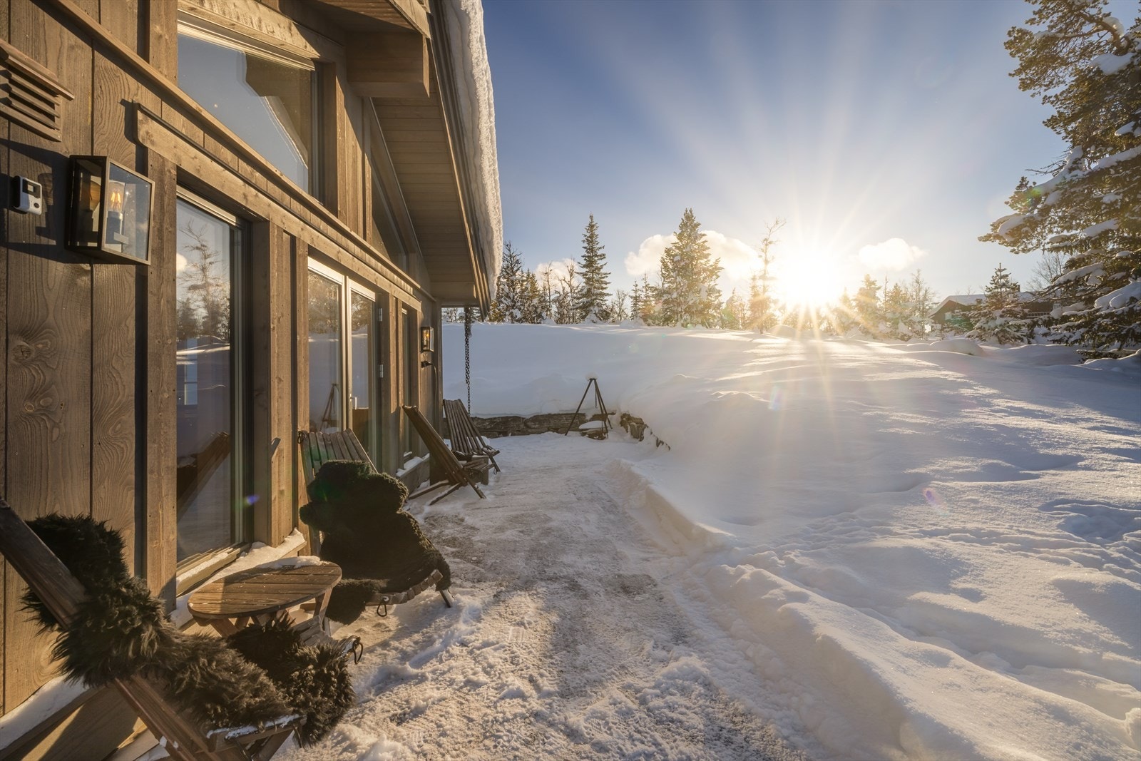 Her kan påskesolen nytes til det fulle Galleribilde