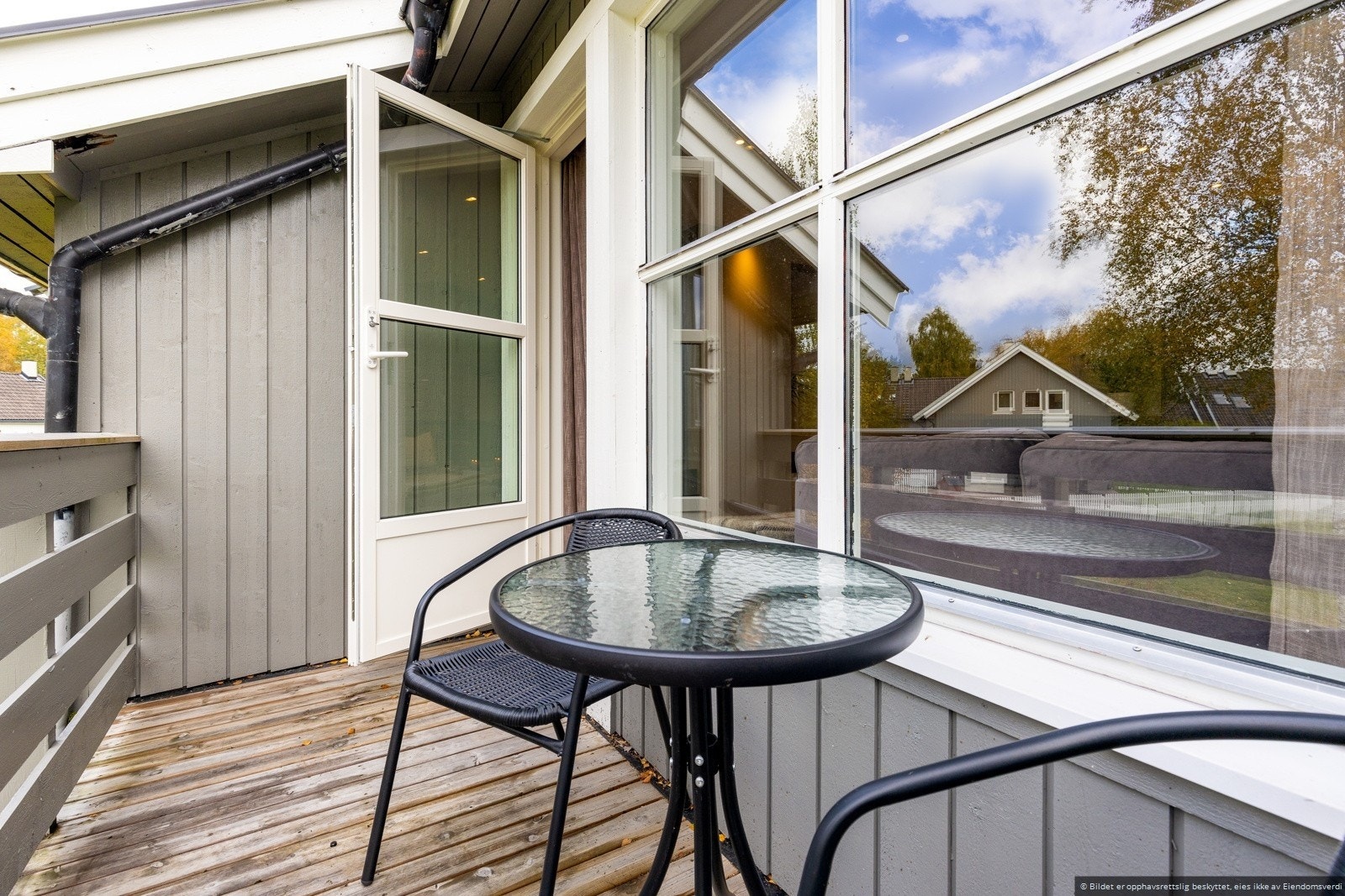 Borettslaget har ansvar for vedlikehold av det utvendige. Galleribilde