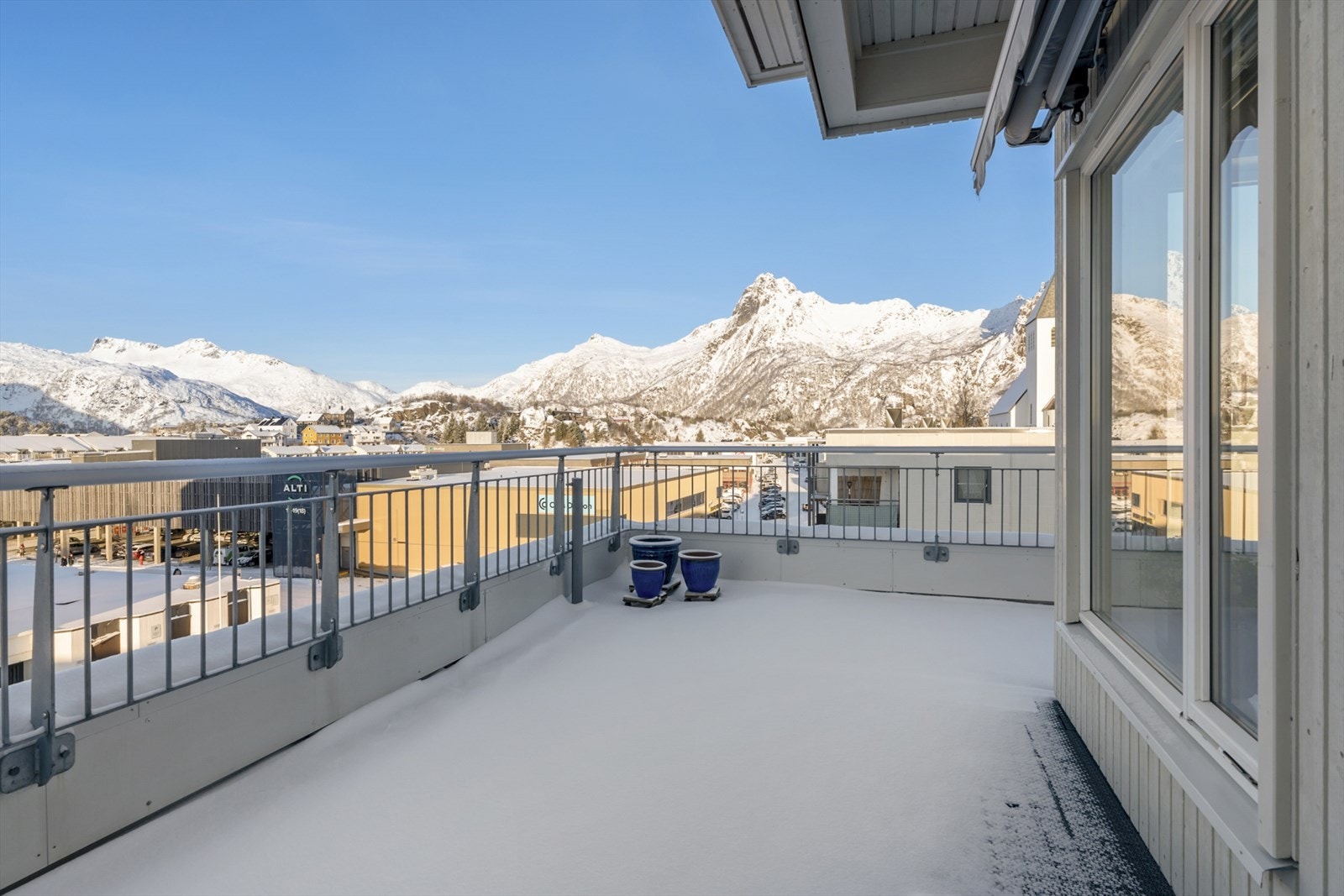 Utsikt mot nord Galleribilde