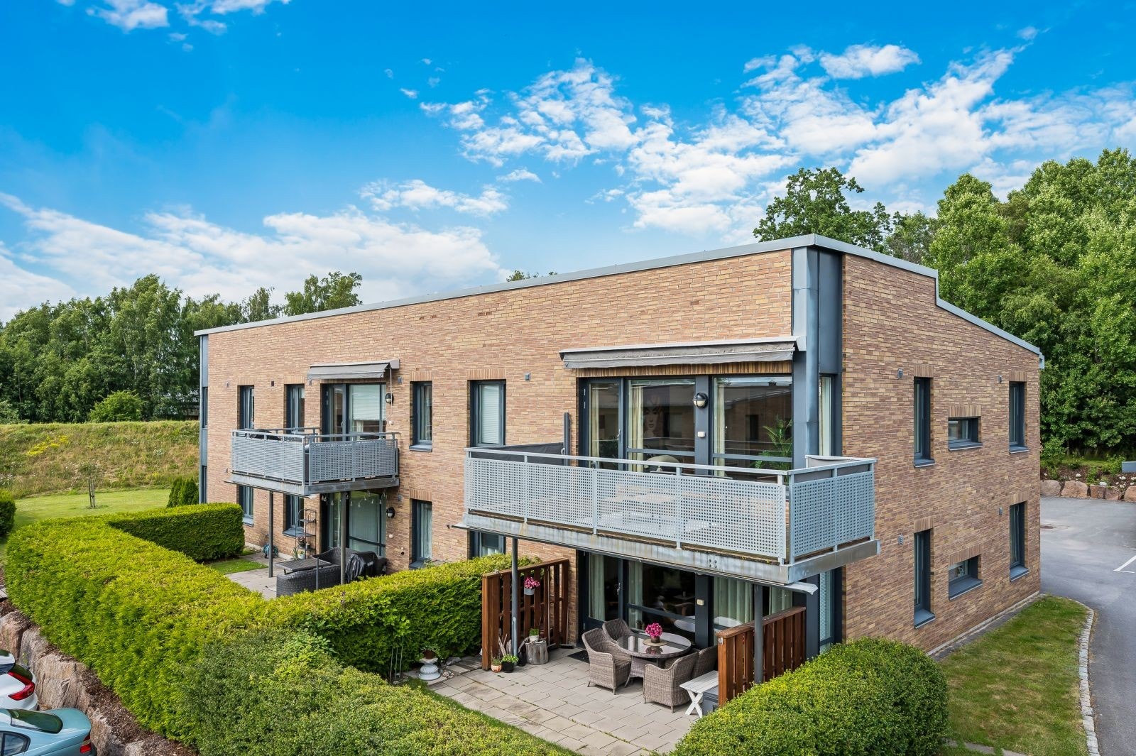 Fasade - leiligheten ligger i 2. etg. Galleribilde
