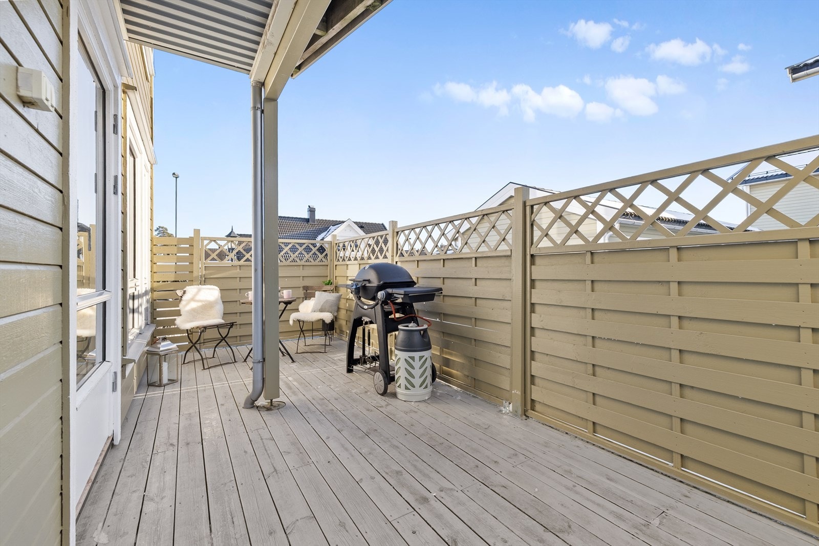 Her ligger alt til rette for fine dager utendørs Galleribilde