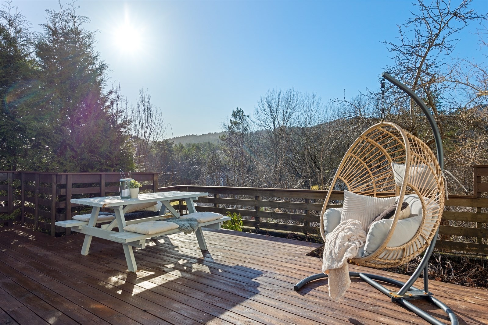 Usjenert og sol Galleribilde