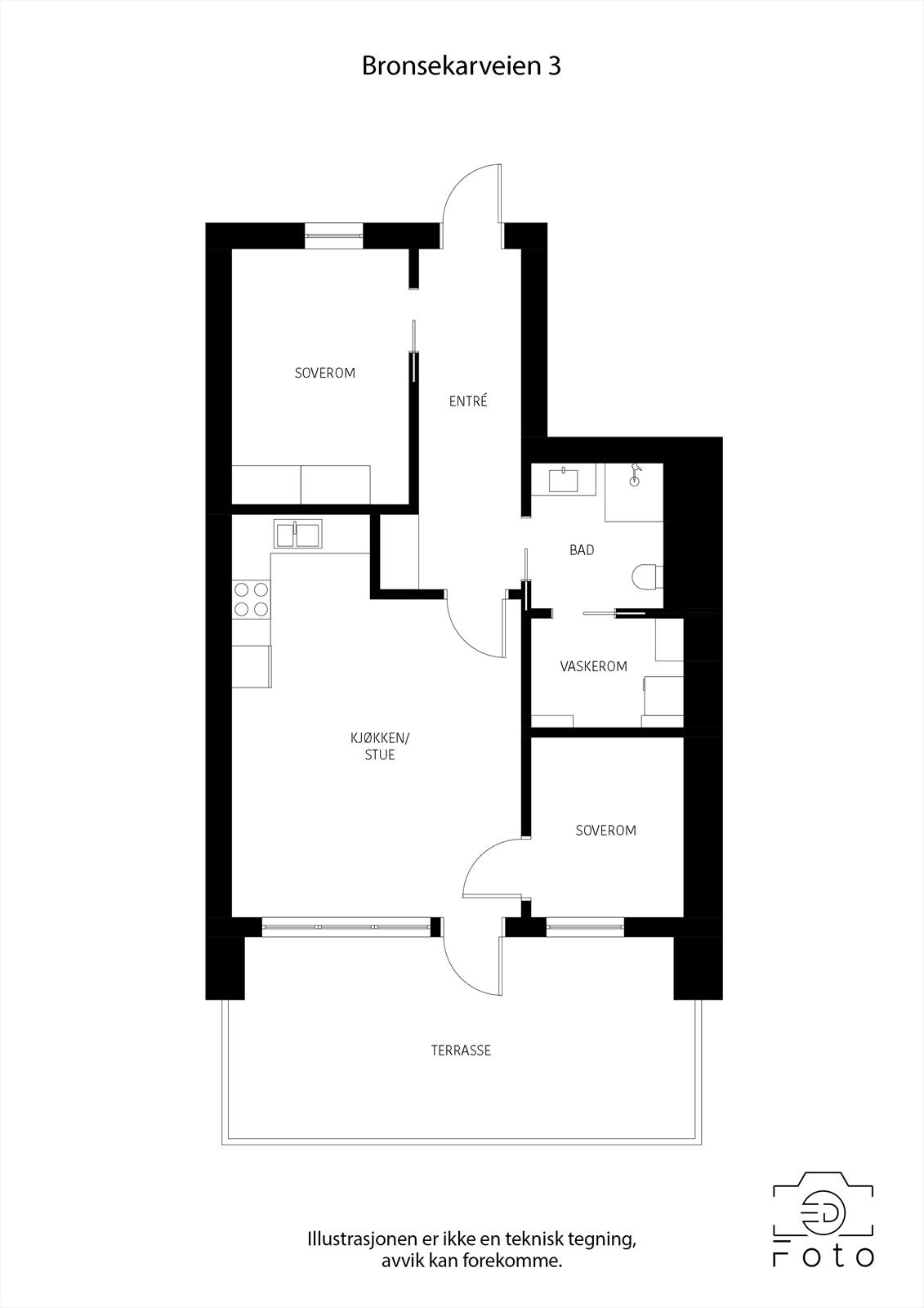 Plantegning. Galleribilde