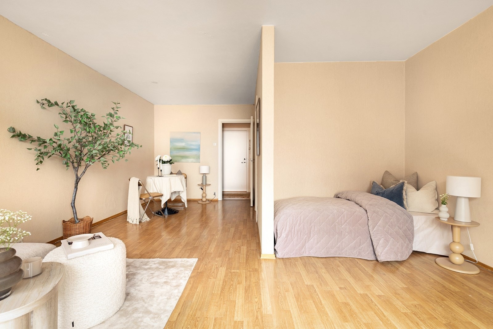 Leiligheten har en god og effektiv planløsning. Galleribilde